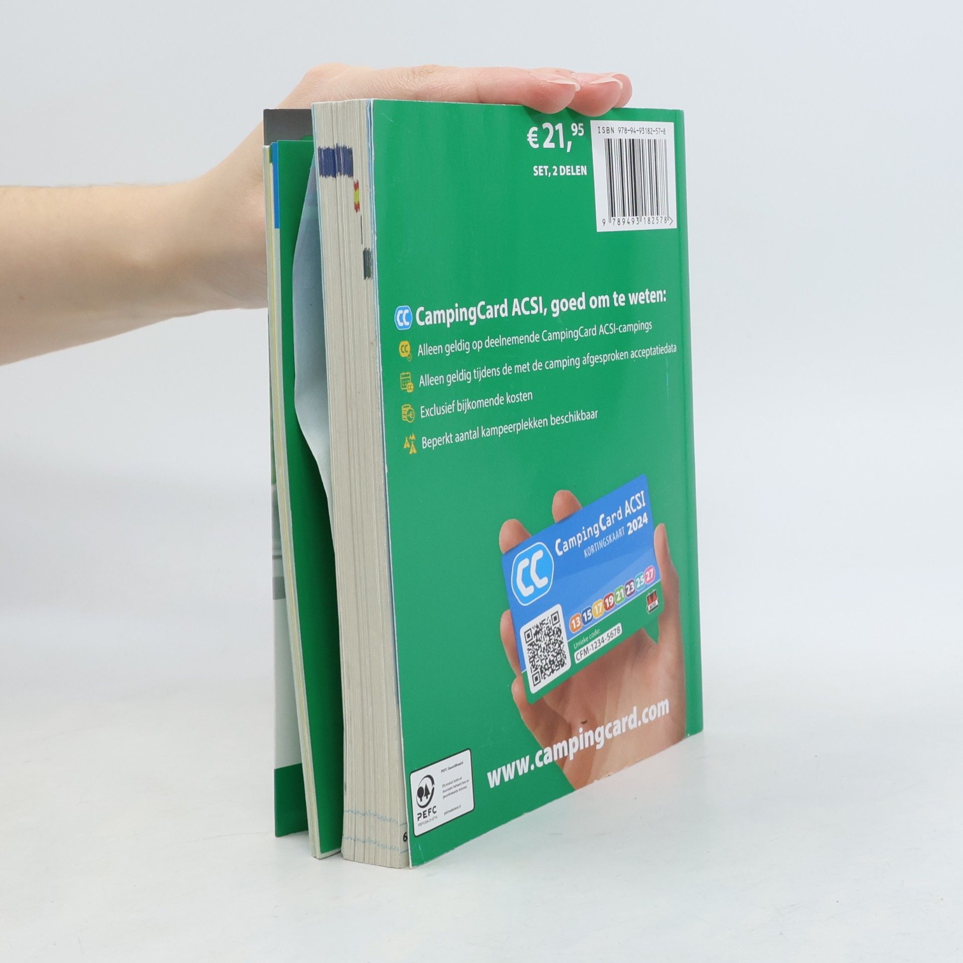 Acsi CampingCard ACSI 2024 Nederlands (ACSI Campinggids)