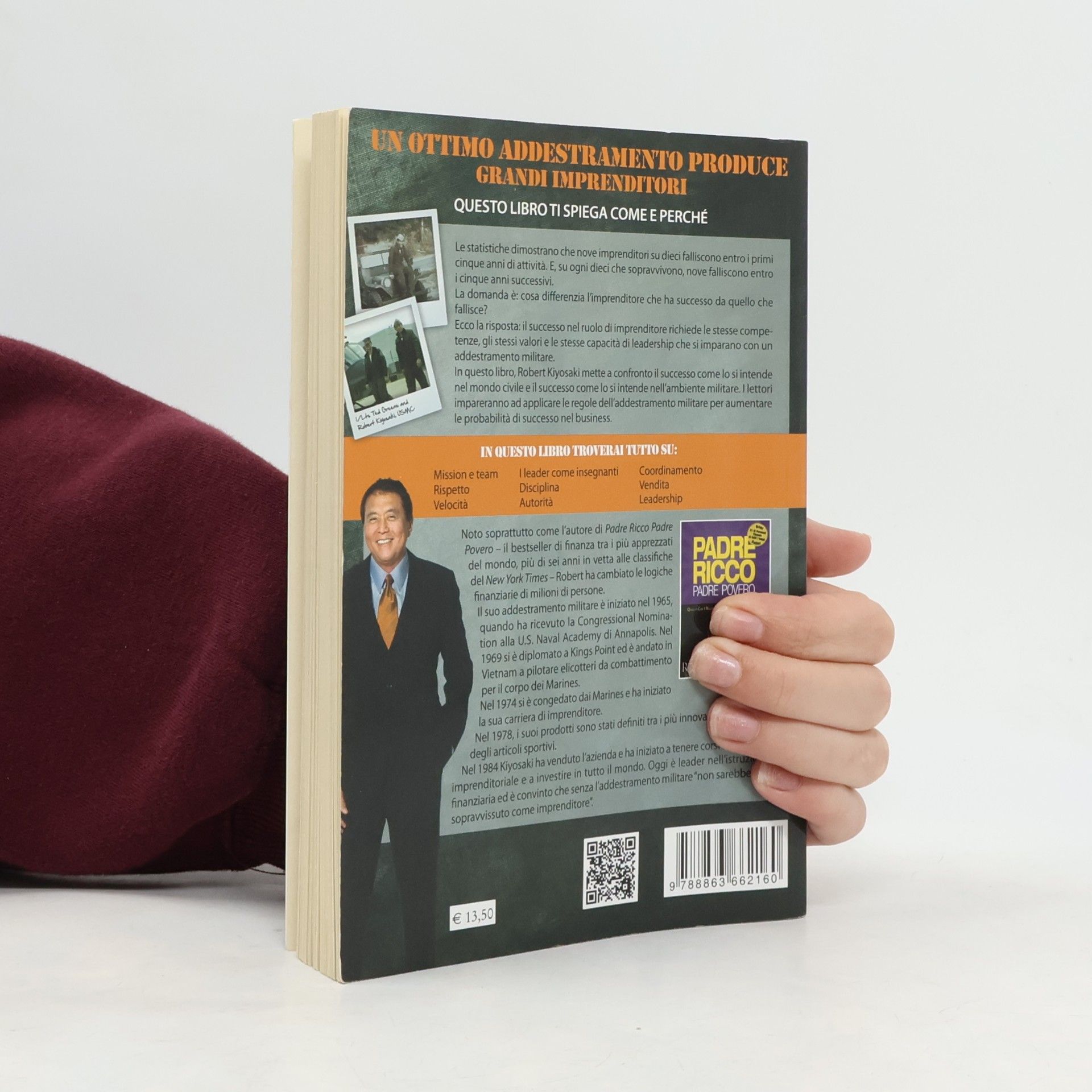 Robert T. Kiyosaki 8 Lezioni di leadership militare per imprenditori
