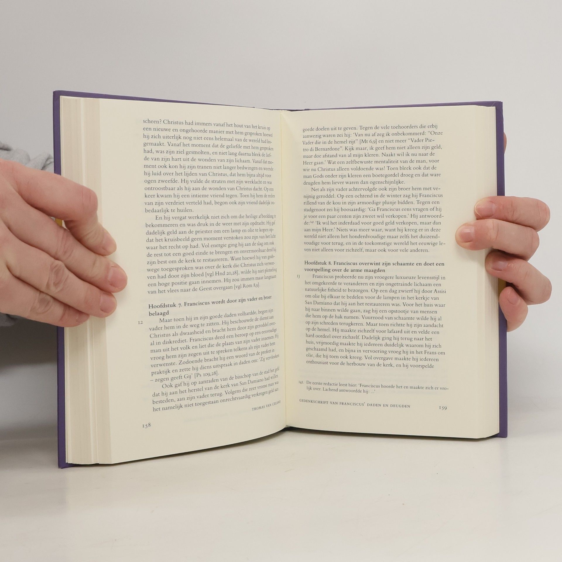 van Celano, Th. De oudste verhalen over Franciscus van Assisi: het leven van Sint-Franciscus en het Gedenkschrift van Franciscus daden en deugden
