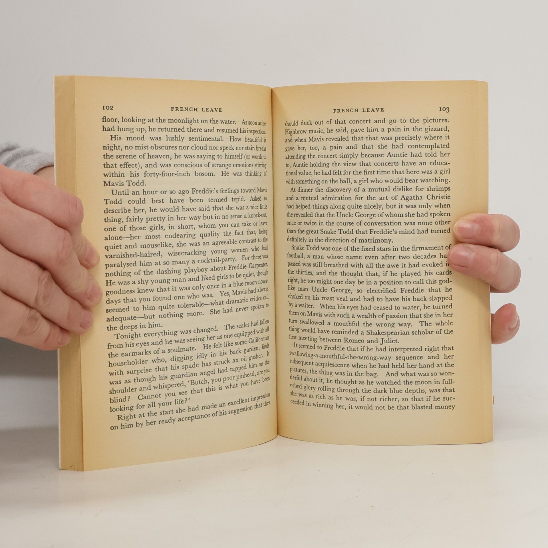 Pelham Wodehouse French leave