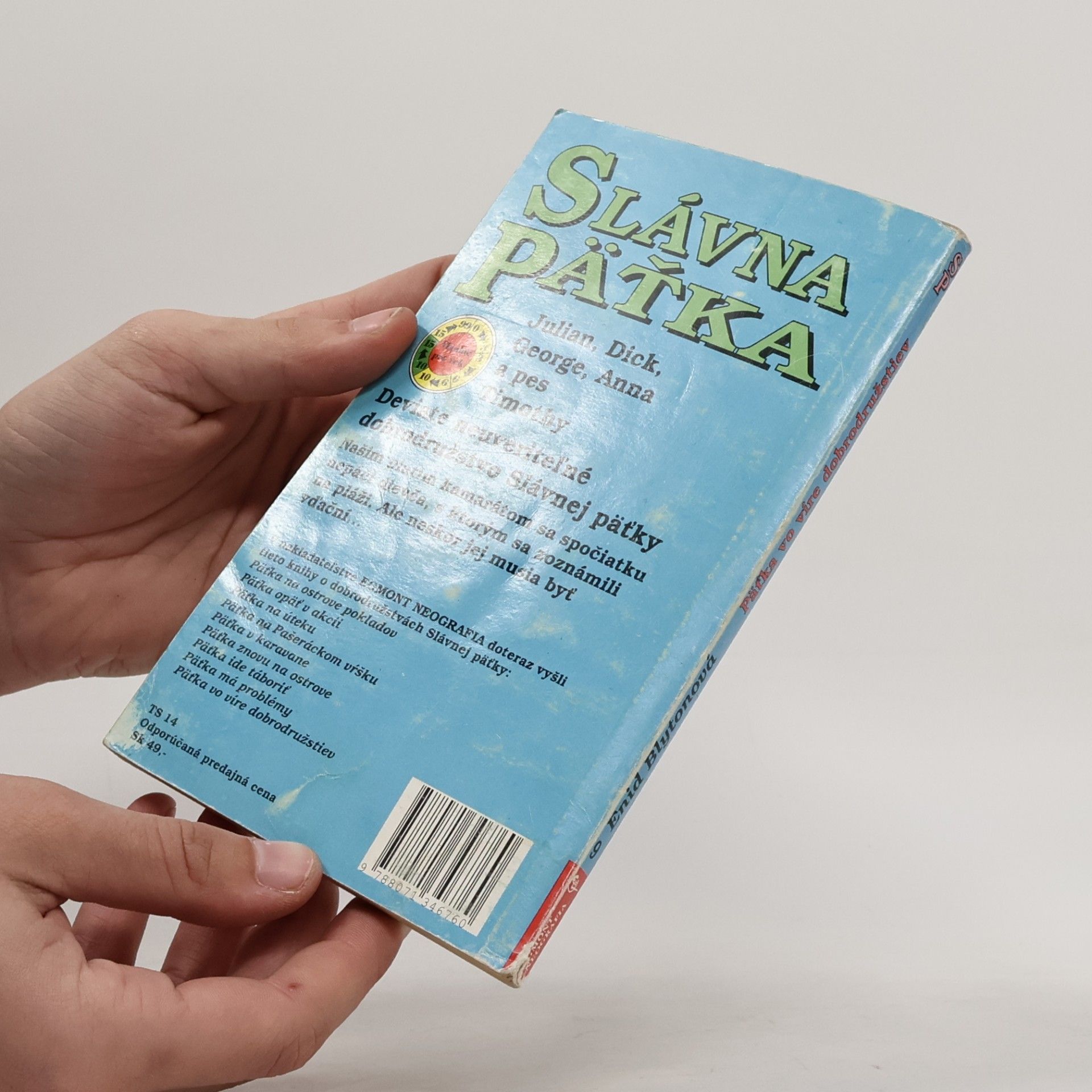 Enid Blyton Päťka vo víre dobrodružstiev
