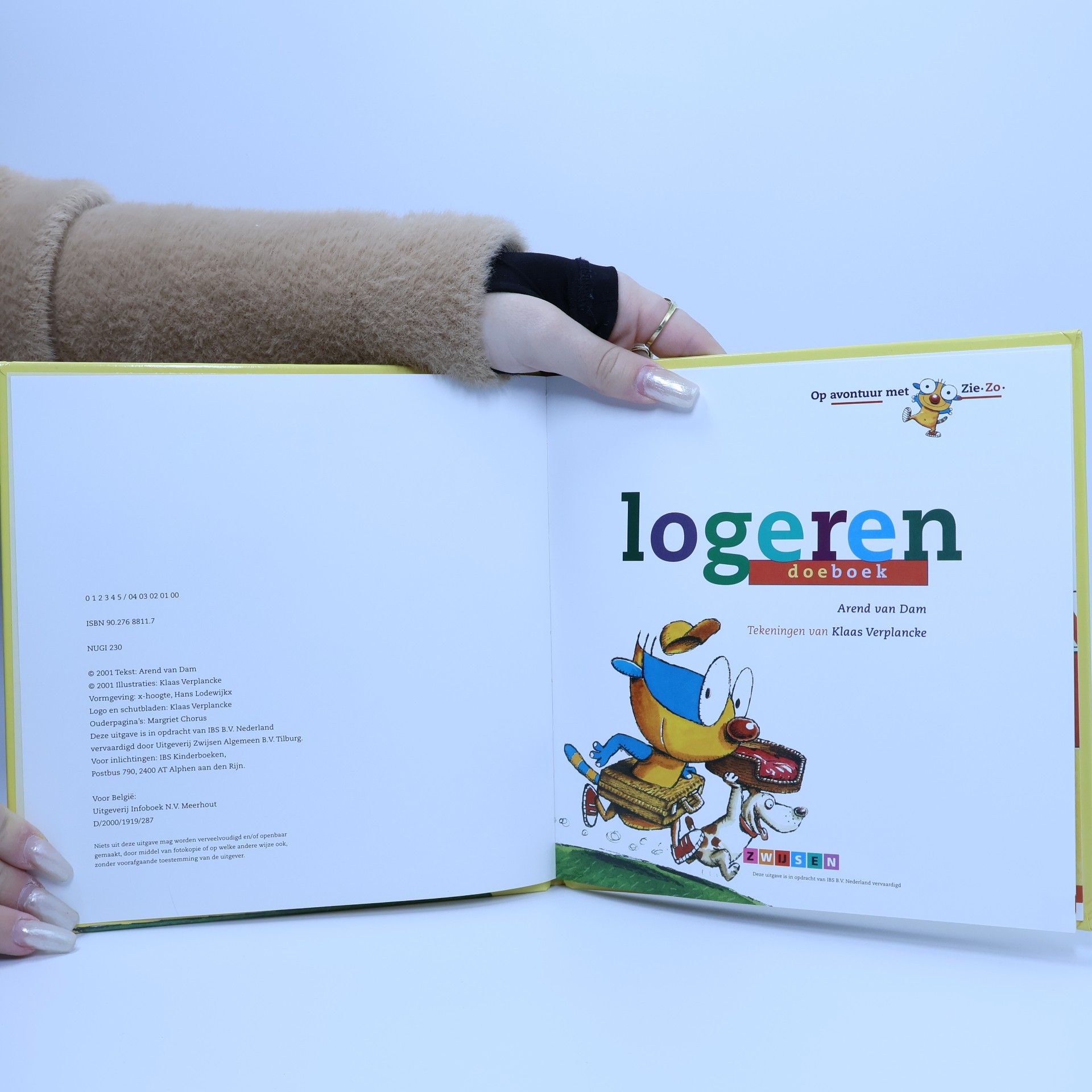 Arend van Dam Logeren doeboek