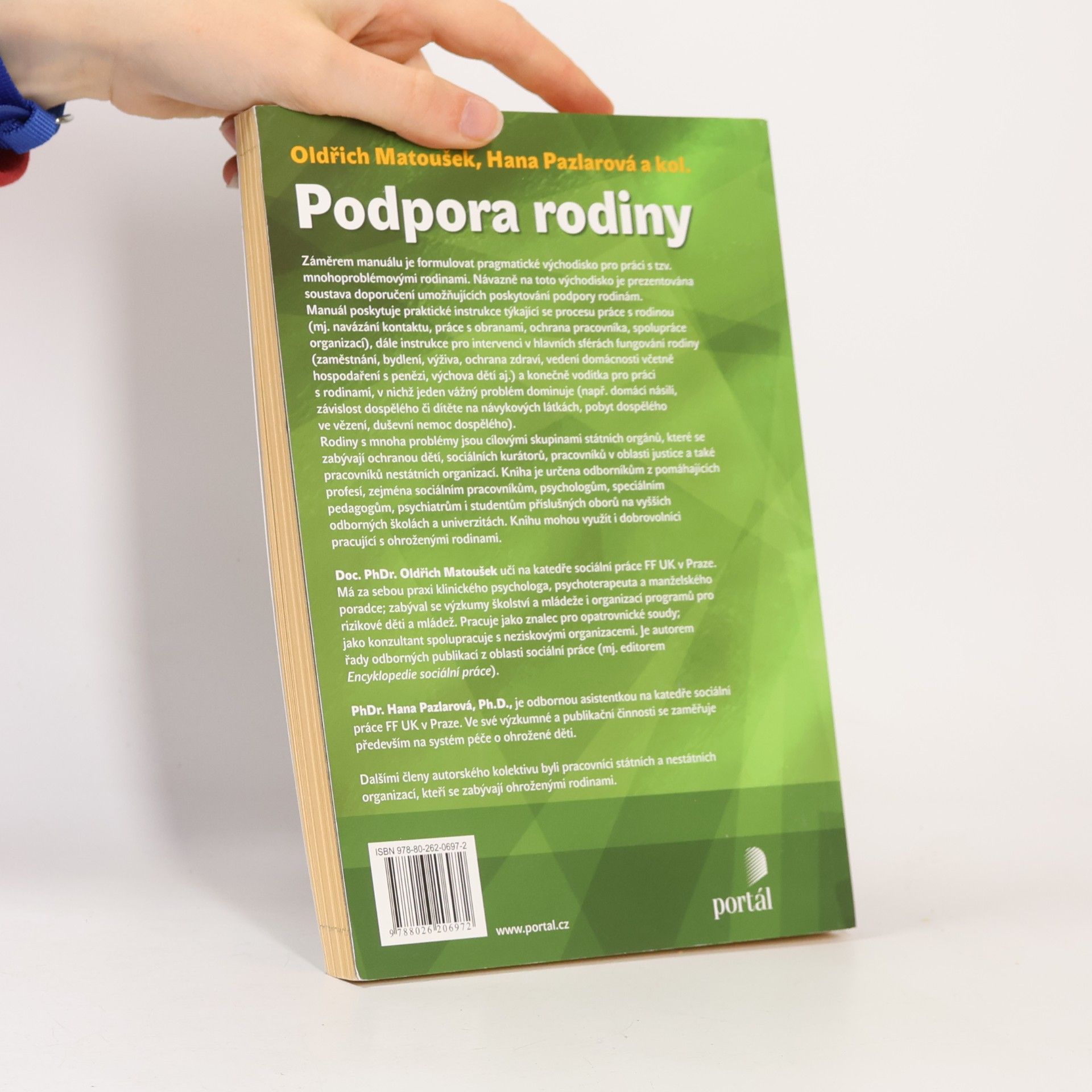 Oldřich Matoušek Podpora rodiny. Manuál pro pomáhající profese
