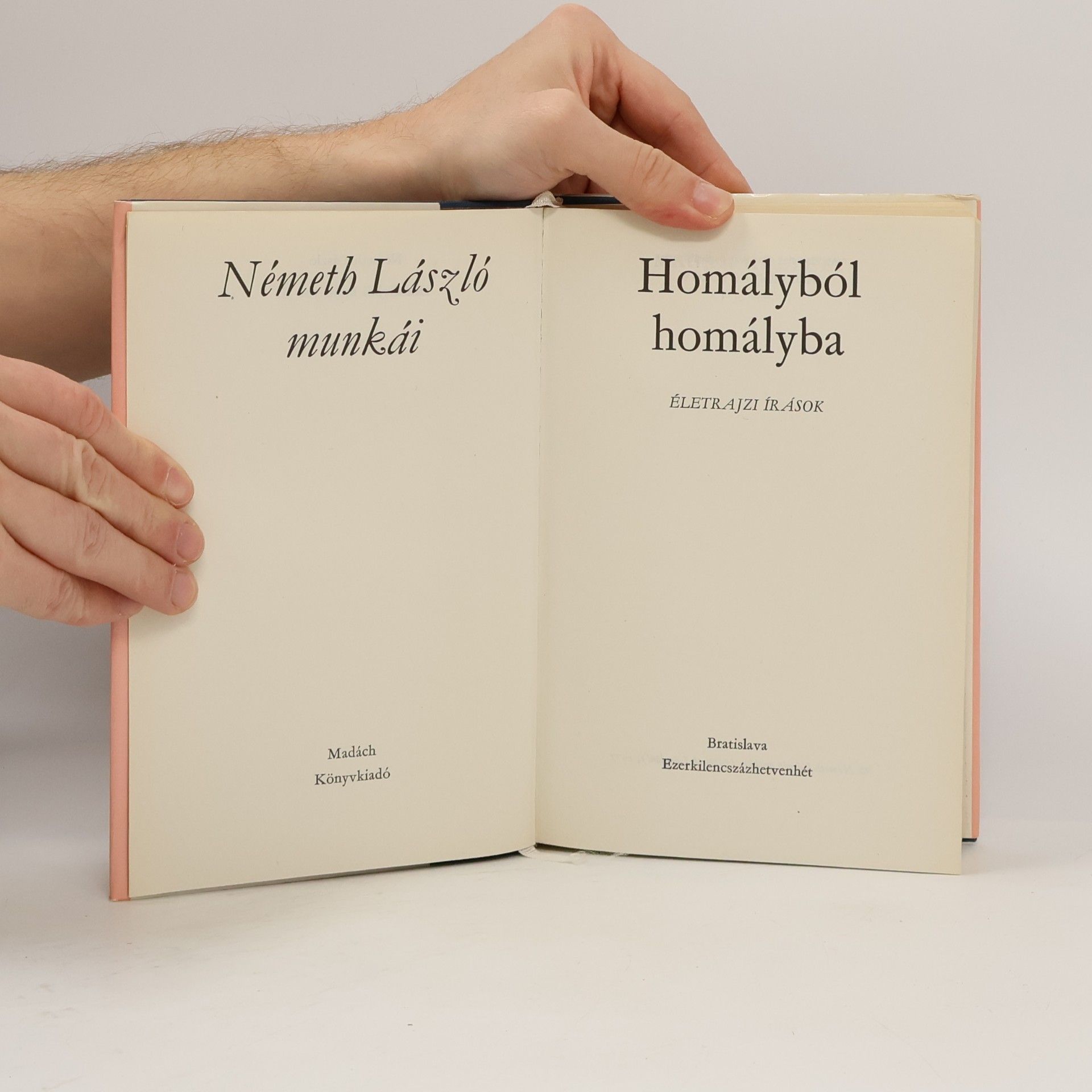 László Németh Szerettem az igazságot