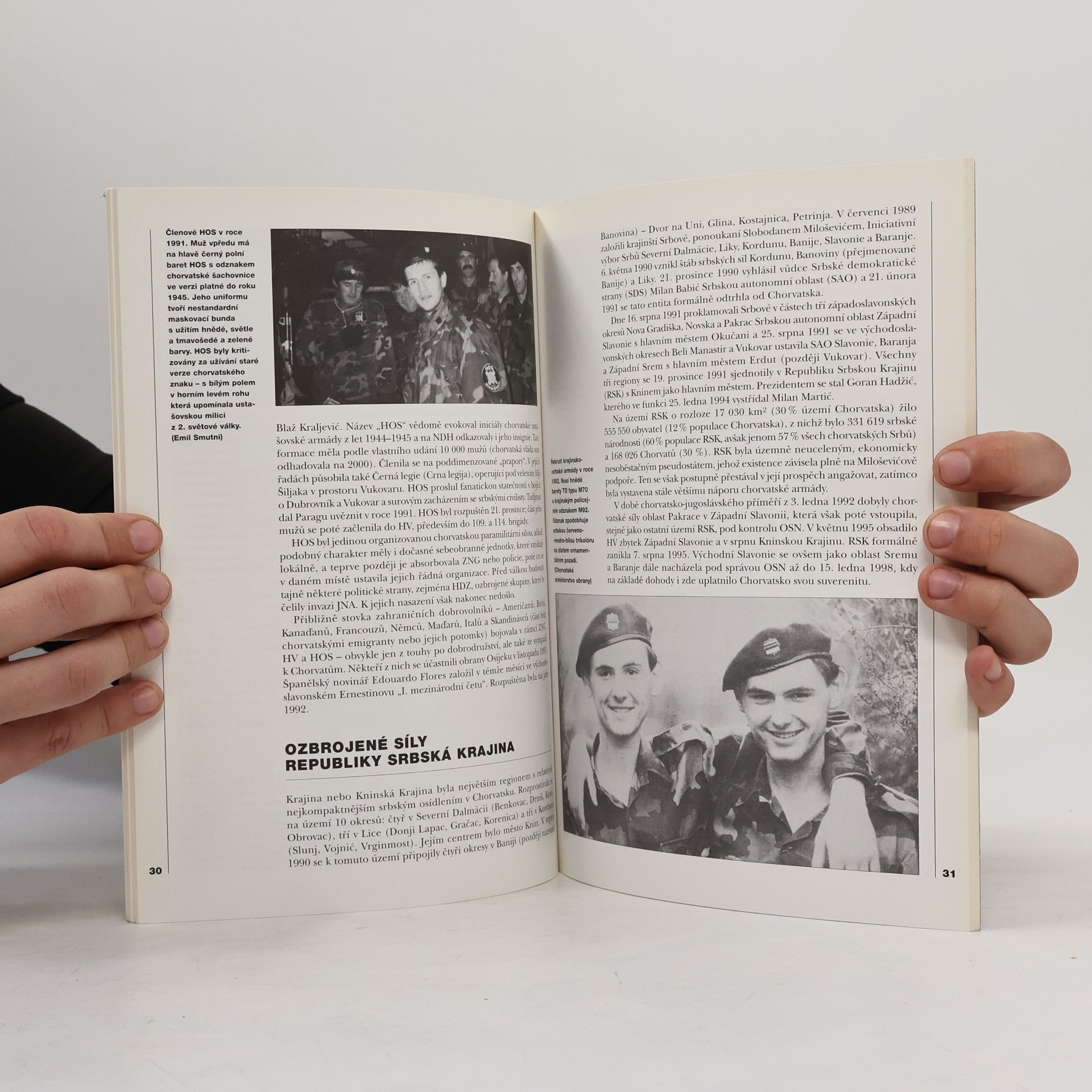 Nigel Thomas Válka v Jugoslávii : Slovinsko a Chorvatsko 1991-95