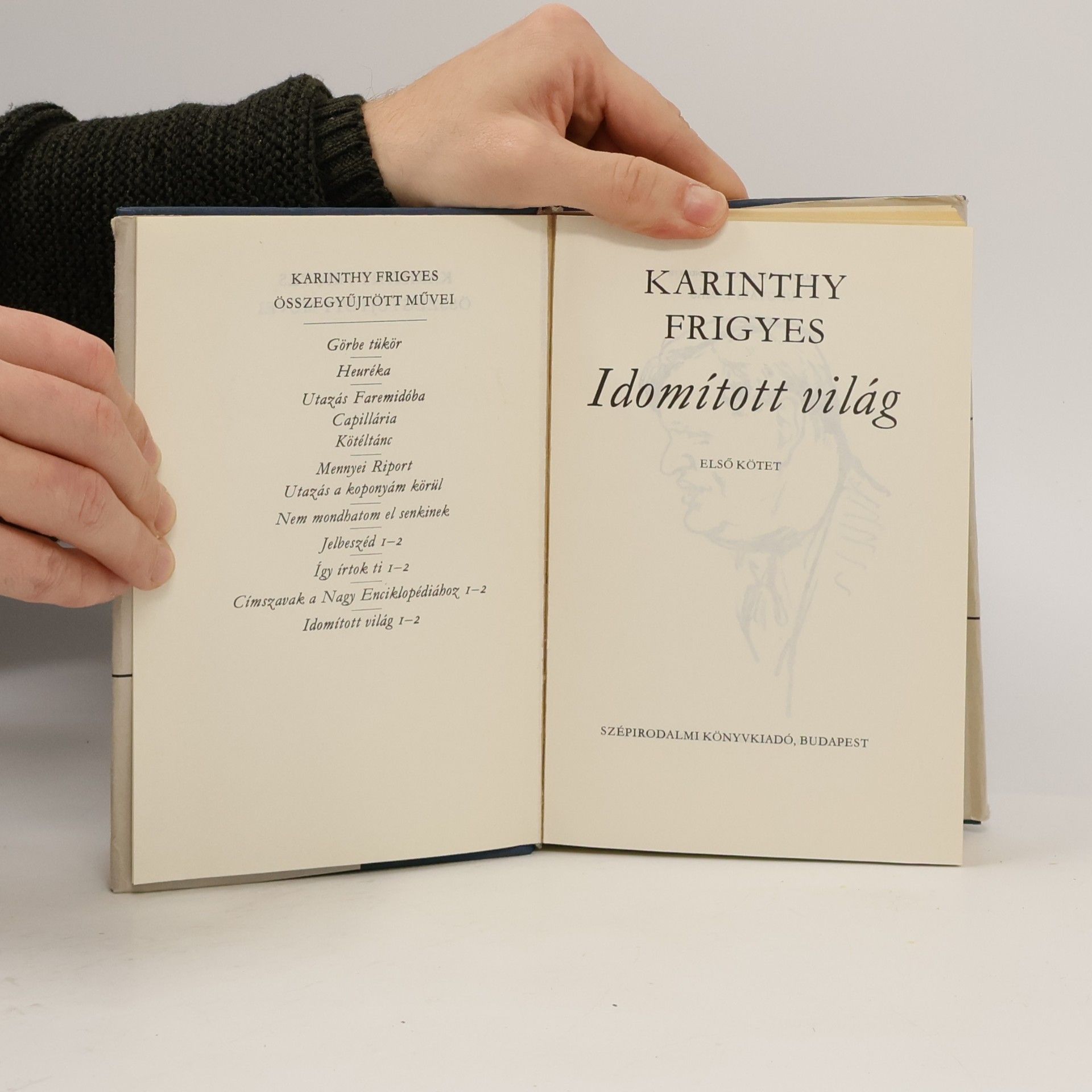 Frigyes Karinthy Idomított világ 1