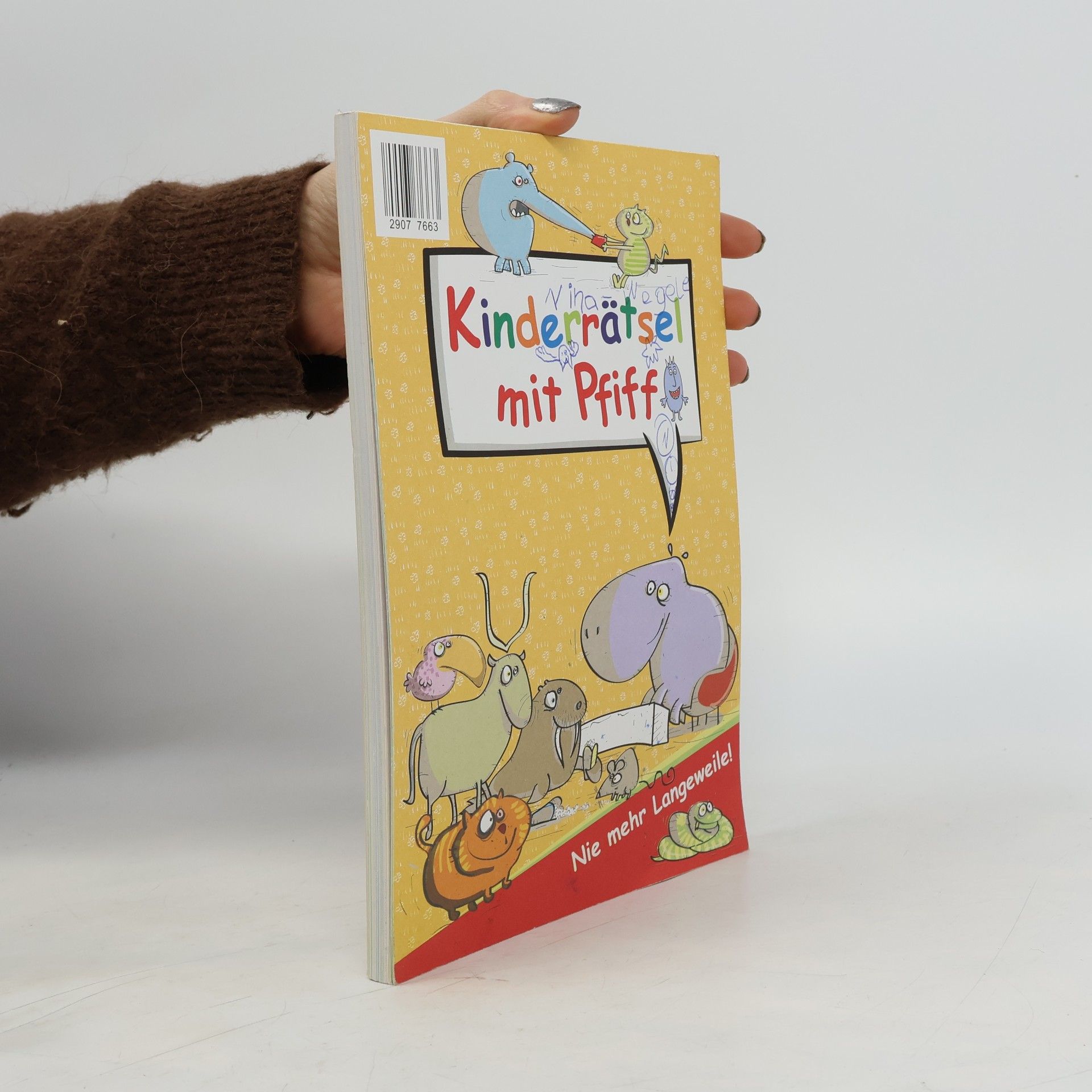Beschäftigungsblock: Kinderrätsel mit Pfiff