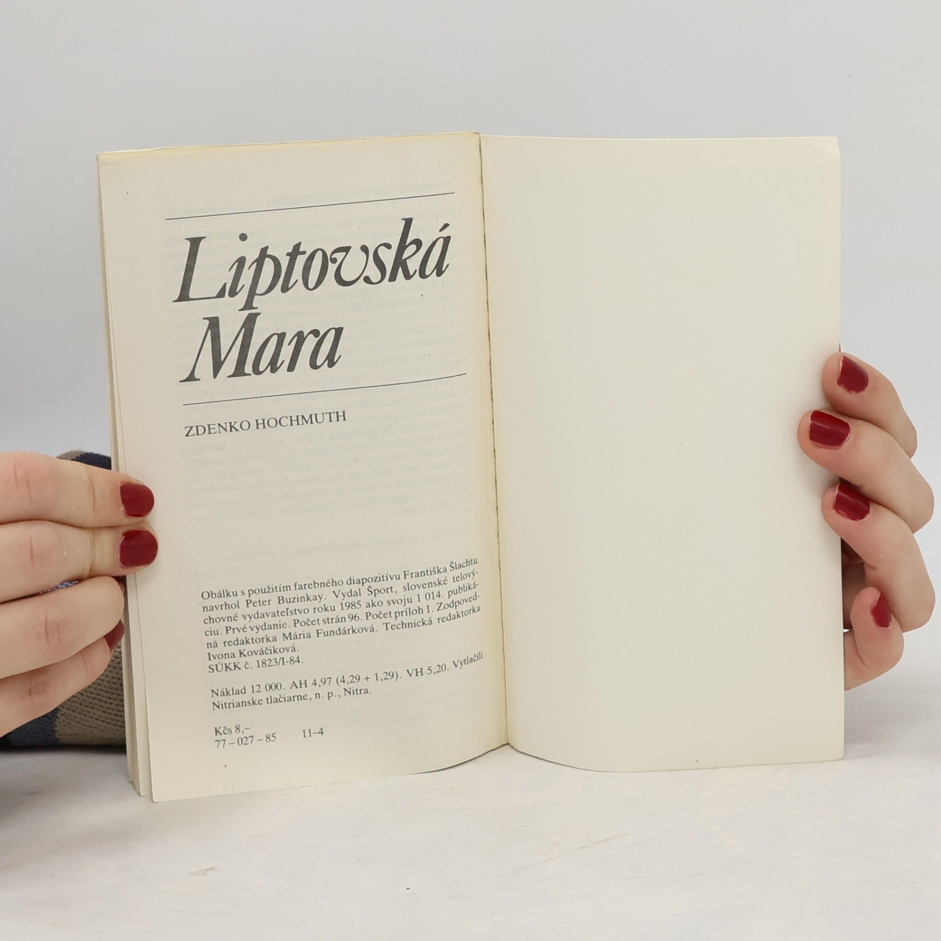 Zdenko Hochmuth Liptovská Mara