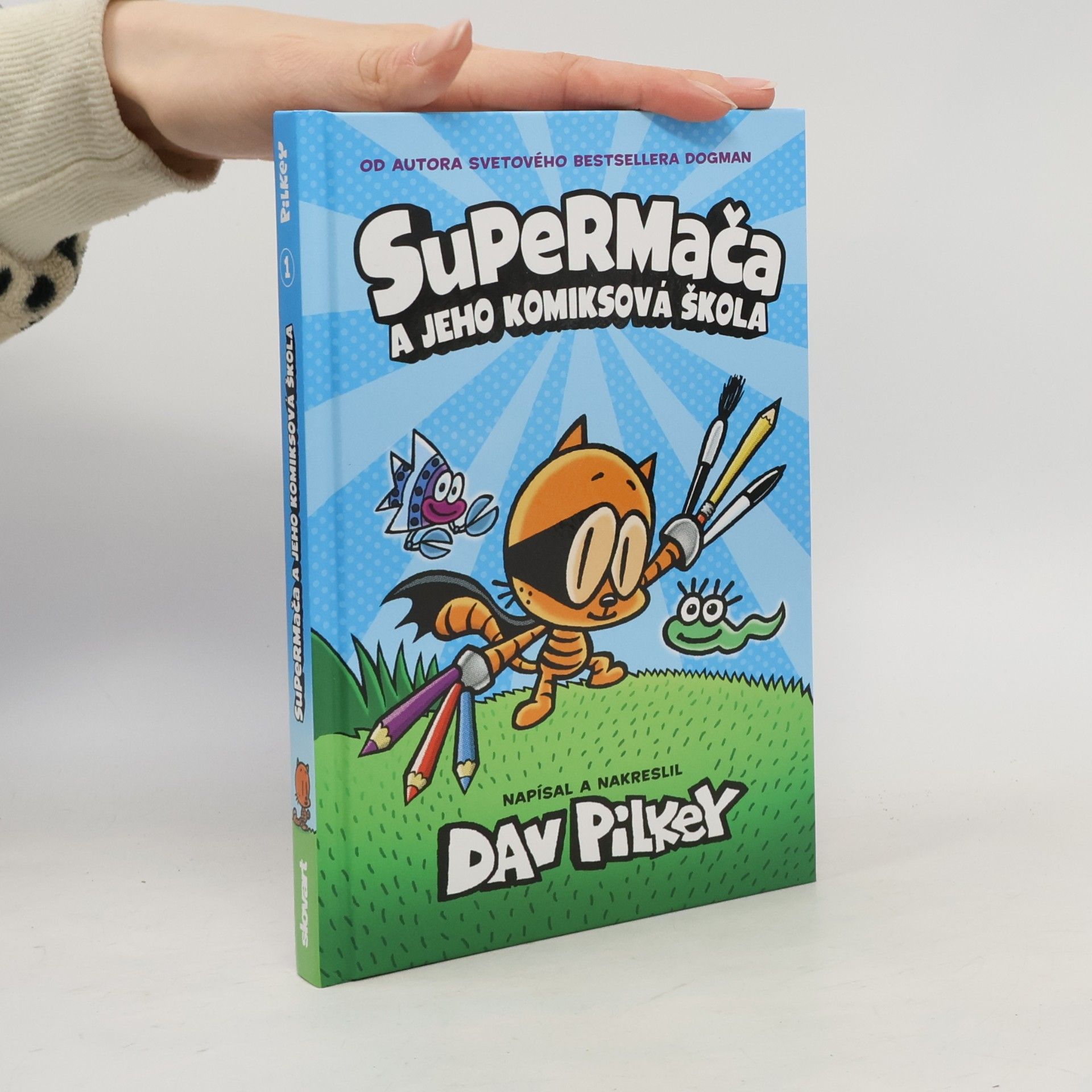 Dav Pilkey SuPeRMača a jeho komiksová škola 1