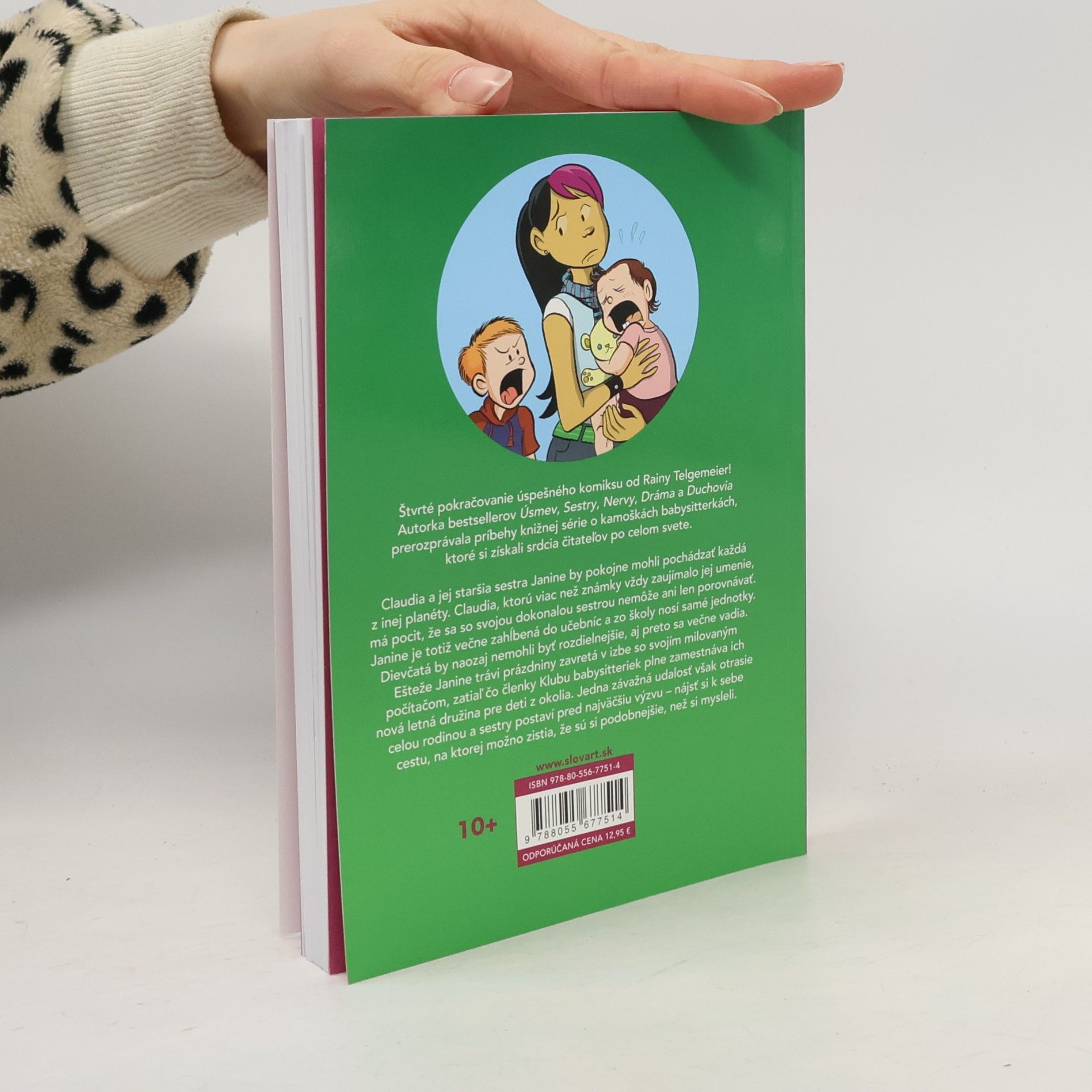 Raina Telgemeier Claudia a protivná Janine 4