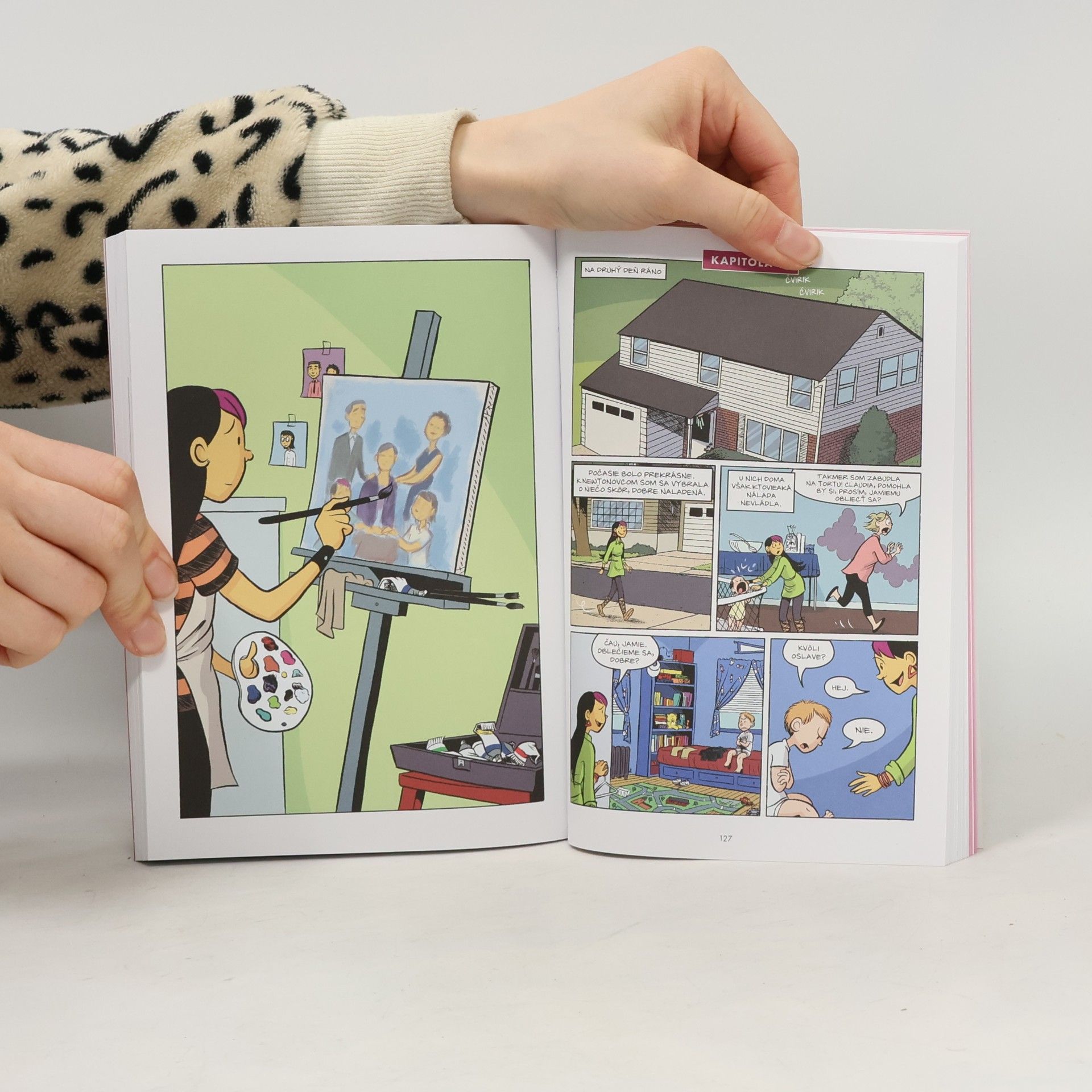 Raina Telgemeier Claudia a protivná Janine 4