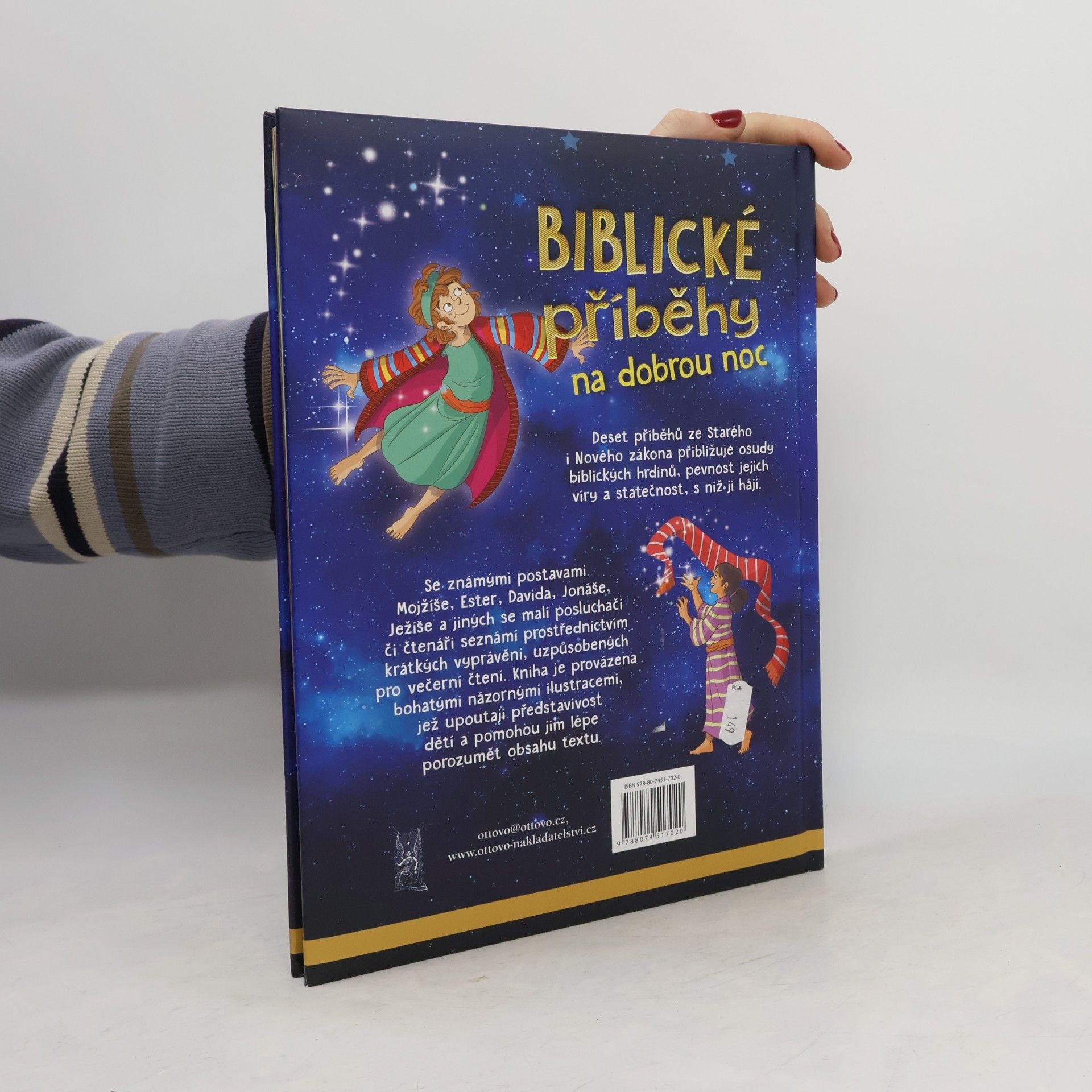 Andrea Cániková Biblické příběhy na dobrou noc