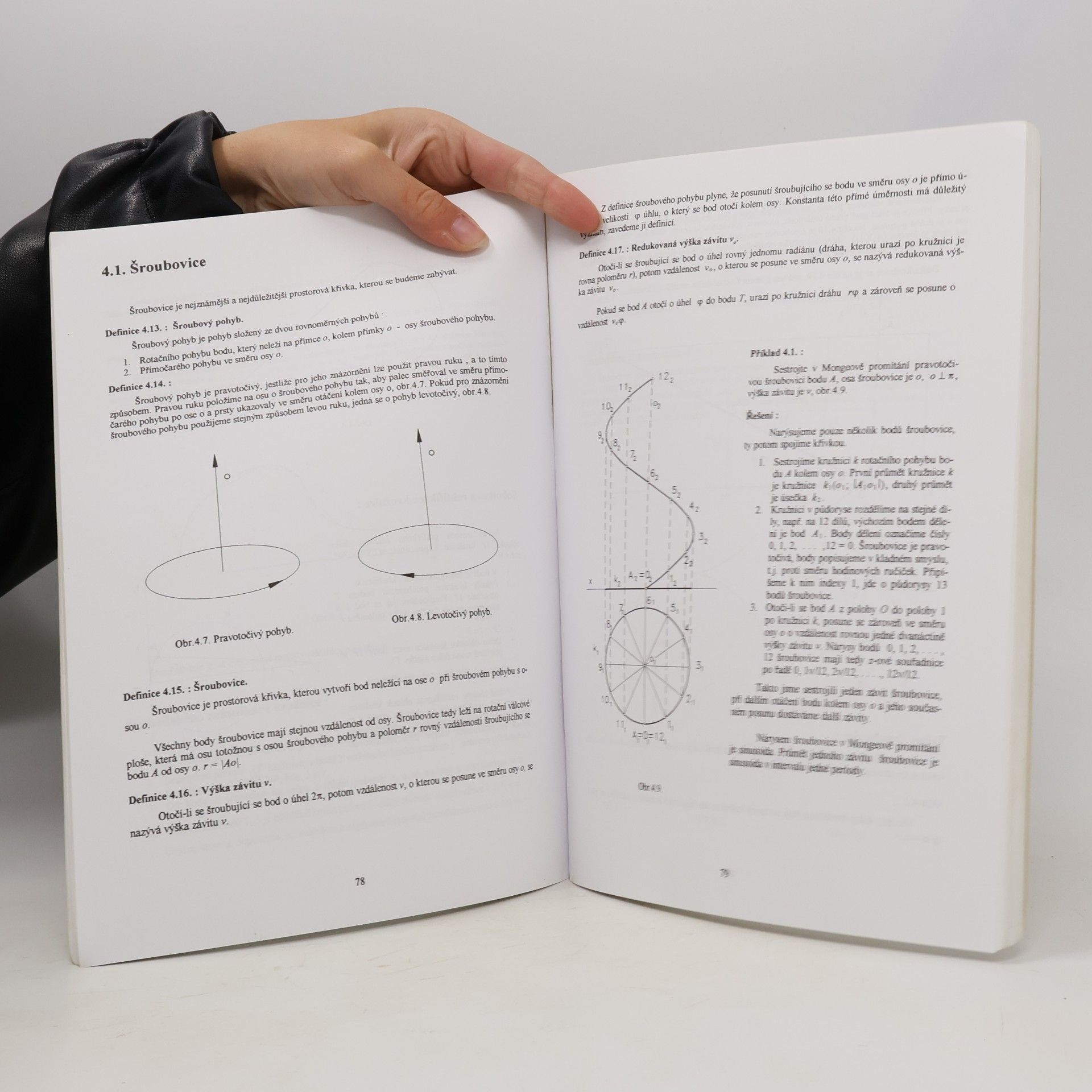 Hana Kopřivová Deskriptivní geometrie II