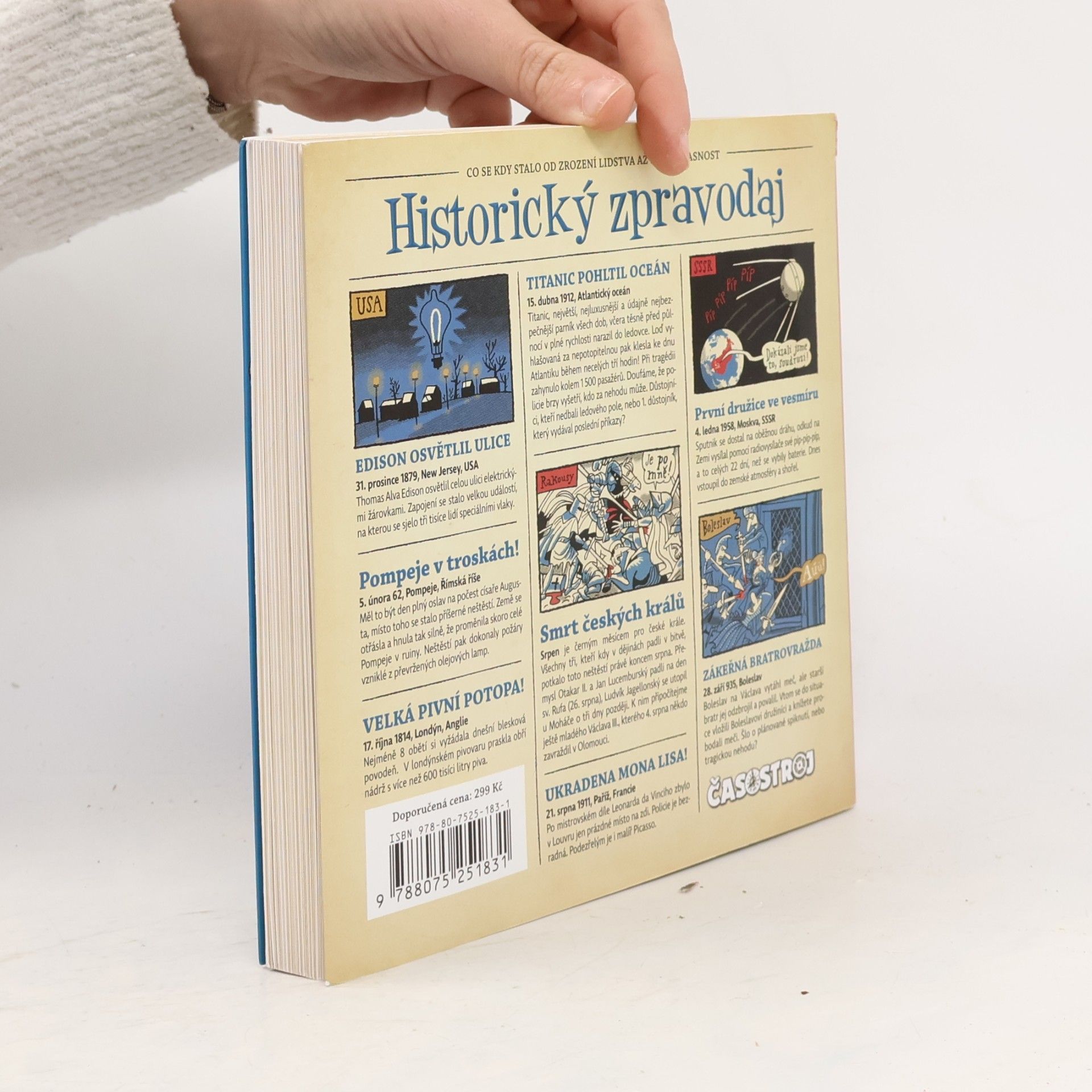 Tereza Nickel Historický zpravodaj - co se kdy stalo od zrození lidstva až po současnost