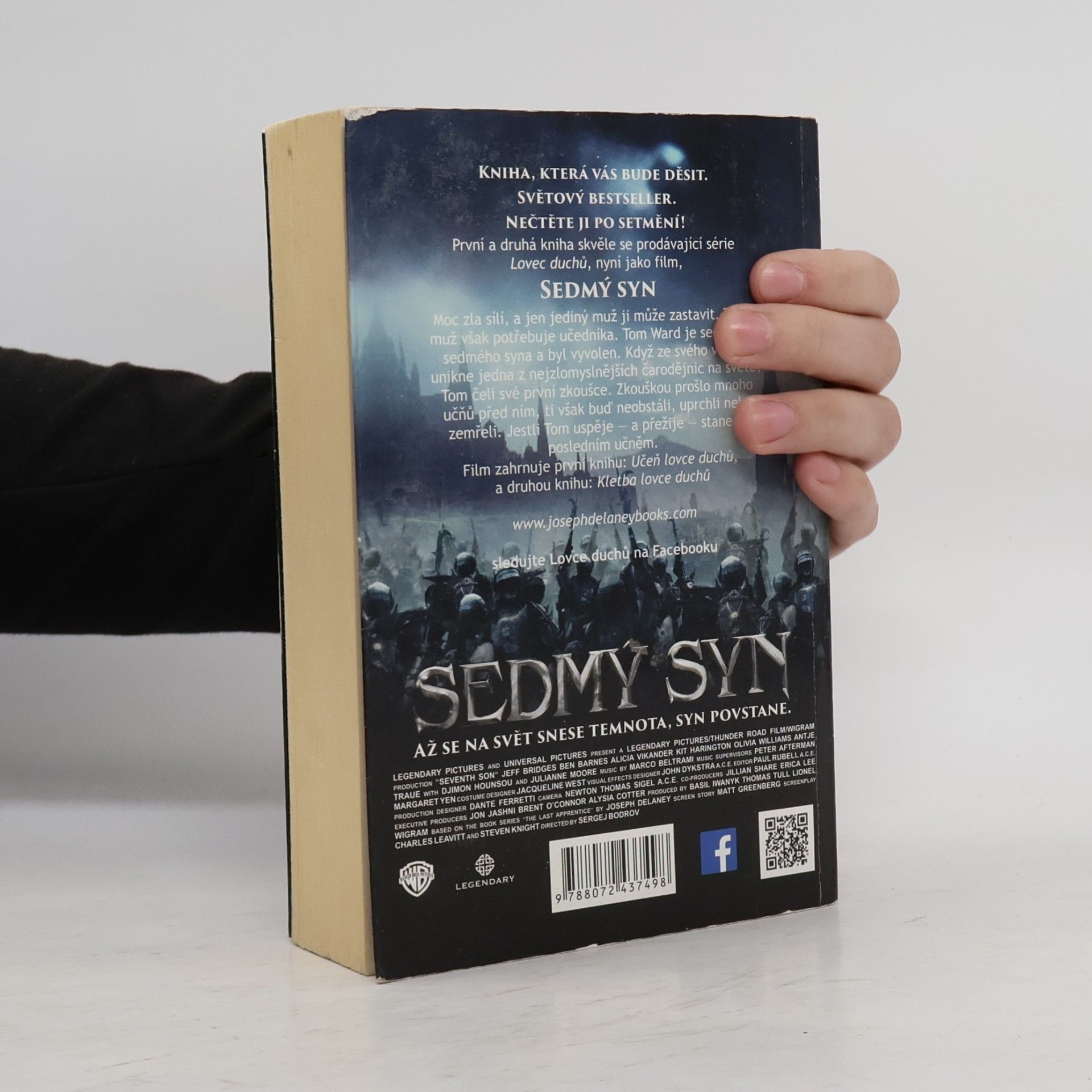 Joseph Delaney Sedmý syn: První a druhá kniha ze série Lovec duchů