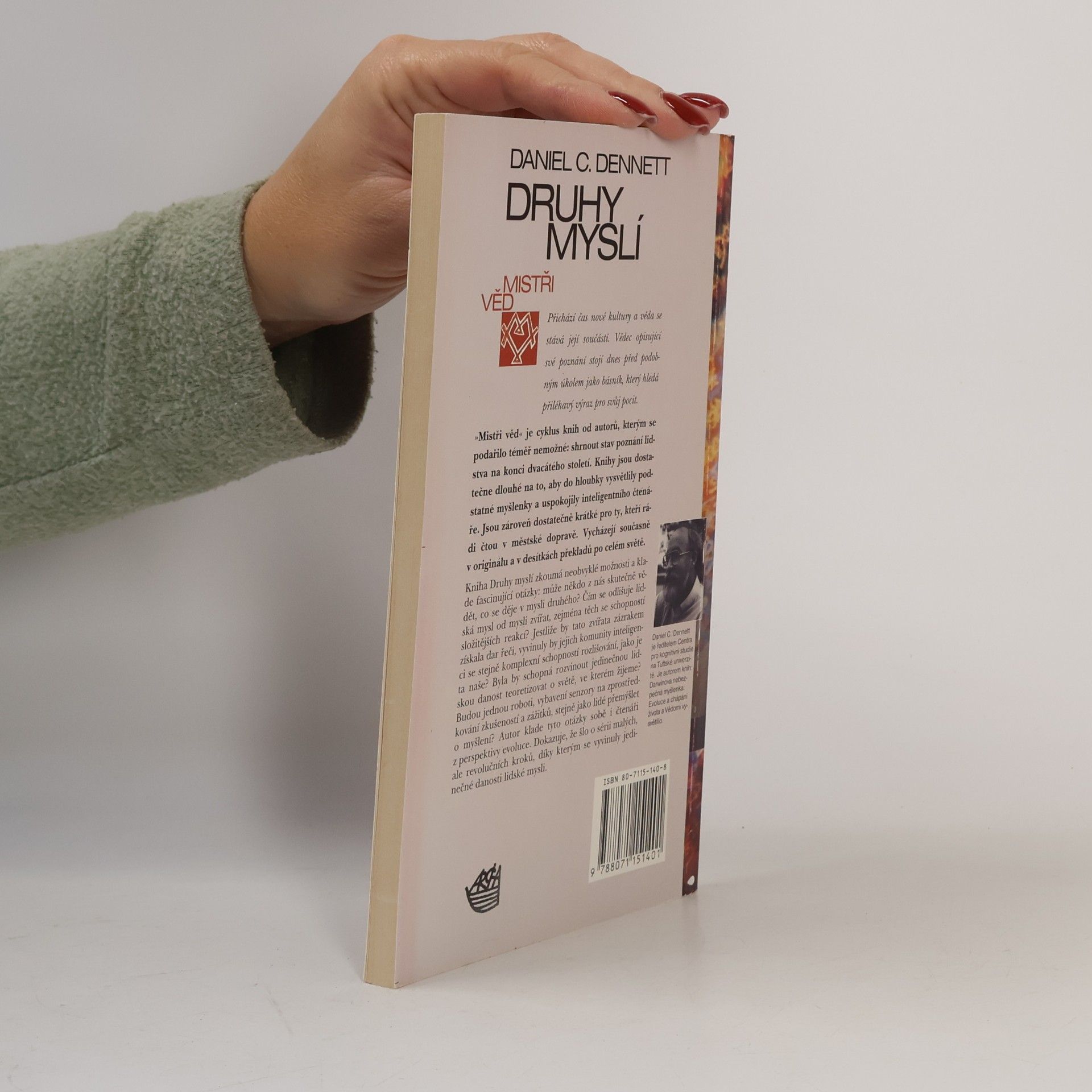 Daniel Clement Dennett Druhy myslí. K pochopení vědomí