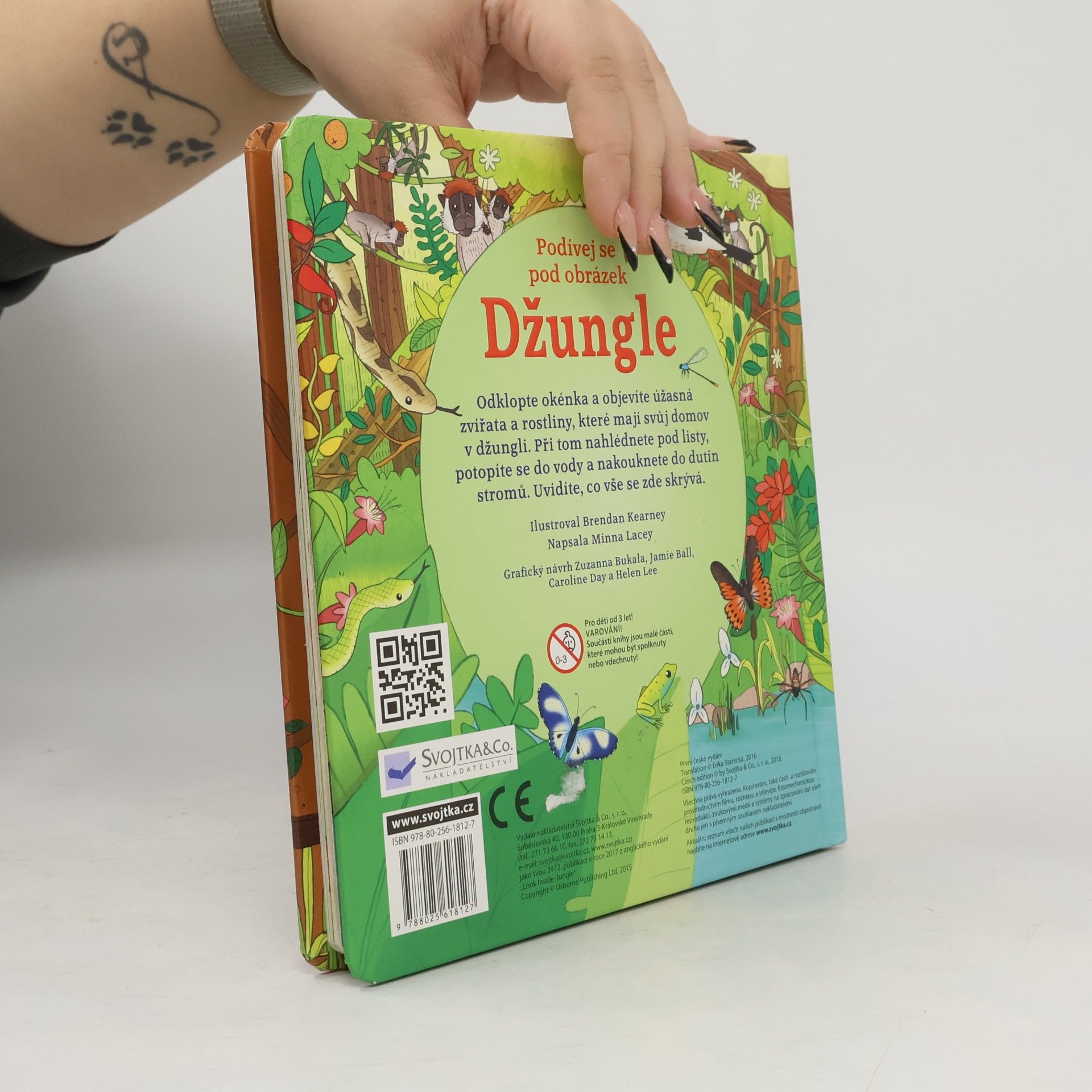 Minna Lacey Džungle - Podívej se pod obrázek