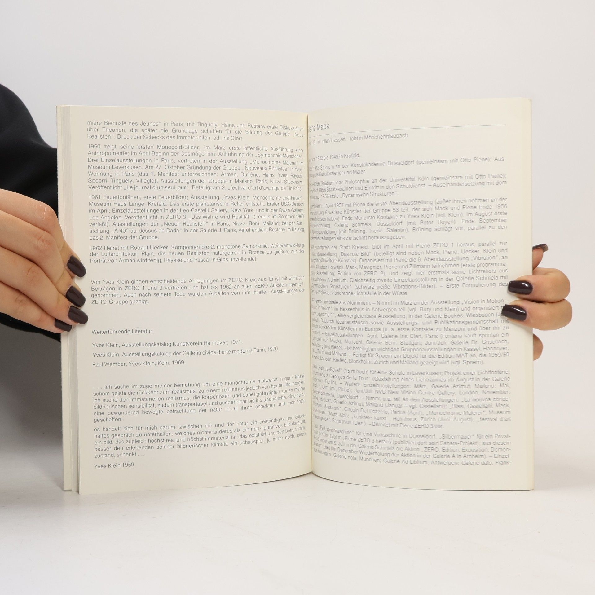 Various authors Zero-Raum Leihgabe Koch im Kunstmuseum Düsseldorf