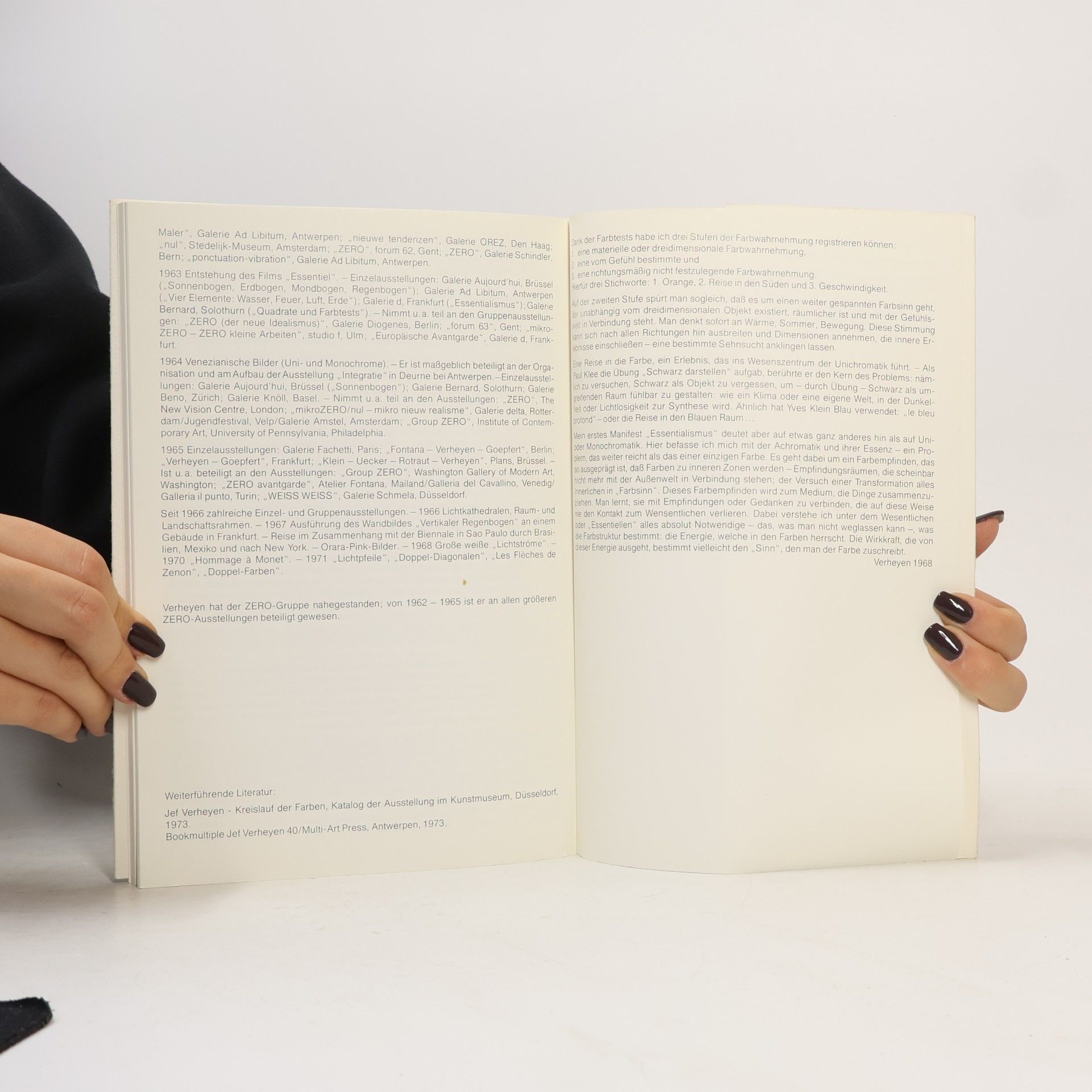 Various authors Zero-Raum Leihgabe Koch im Kunstmuseum Düsseldorf