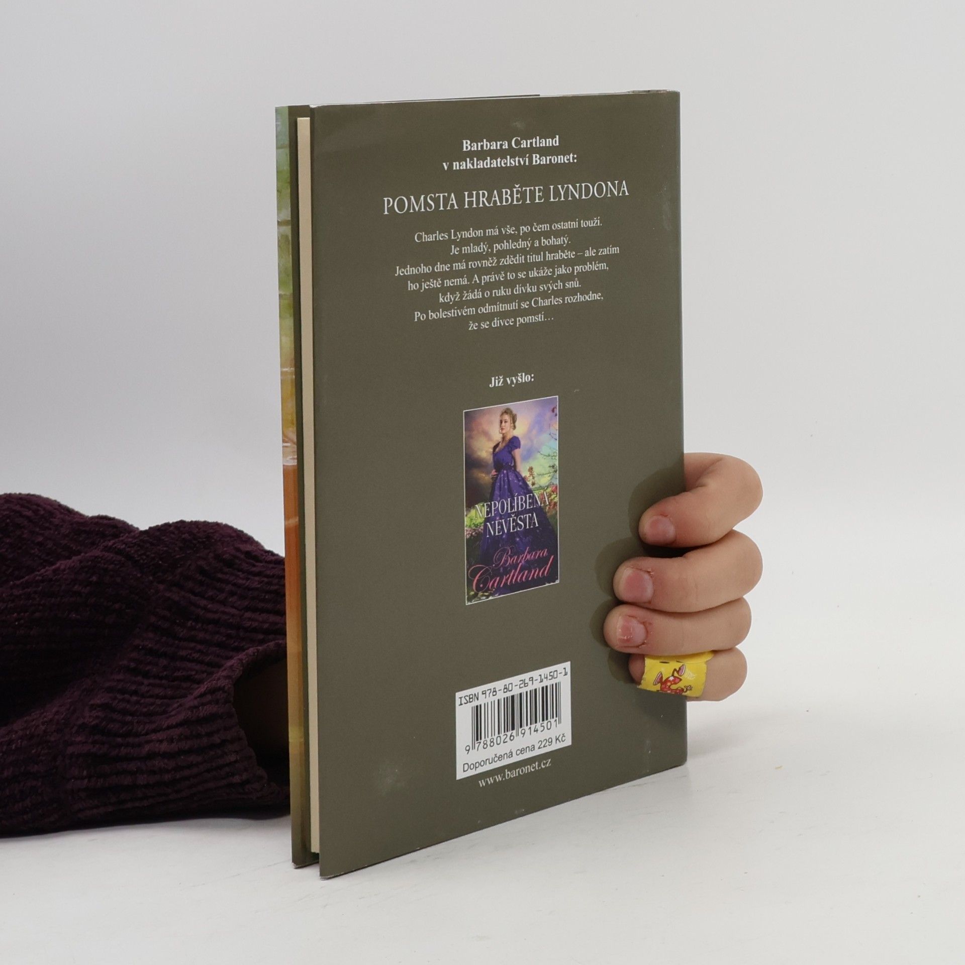 Barbara Cartland Pomsta hraběte Lyndona