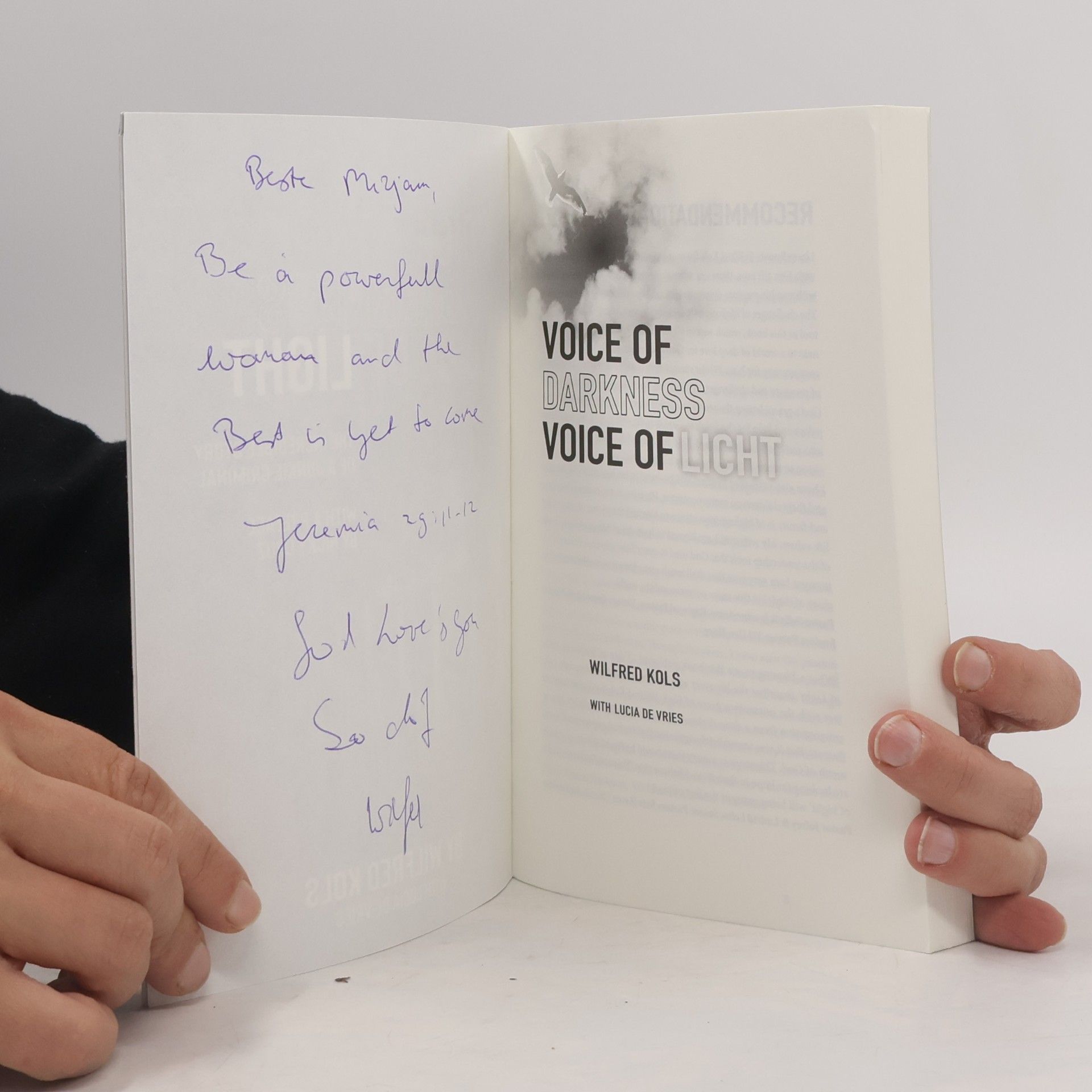 Wilfred Kols Voice Of Darkness Voice Of Light