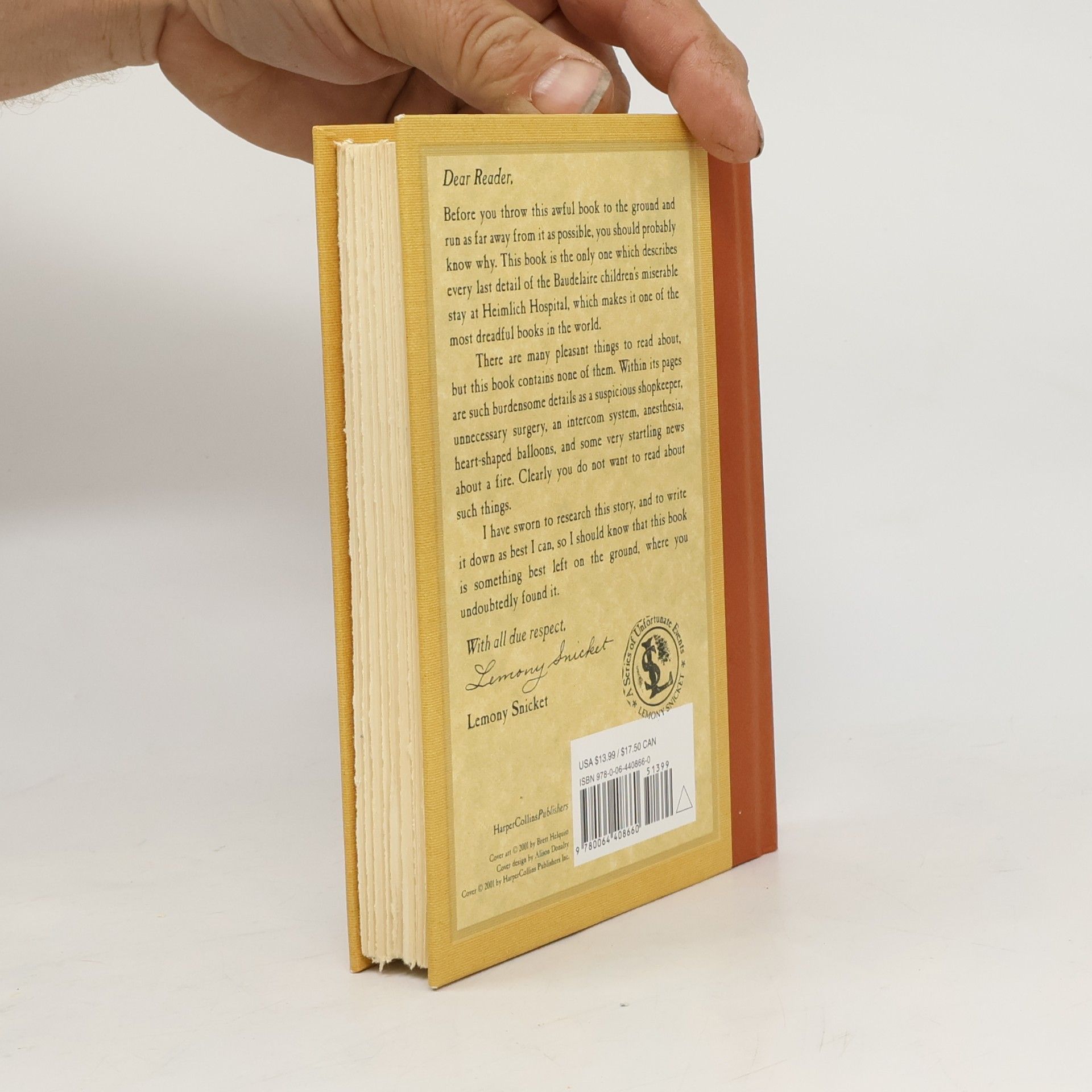 Lemony Snicket A Series of Unfortunate Events: The Hostile Hospital