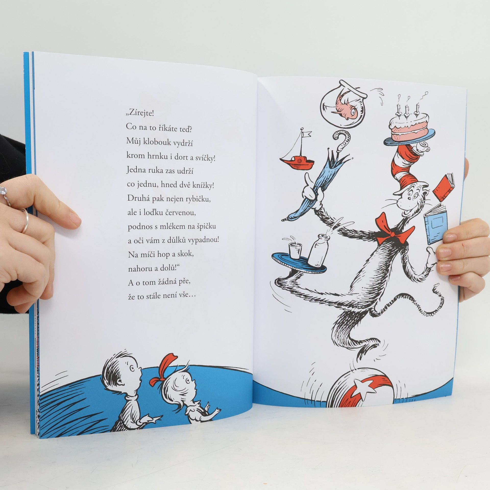 Dr. Seuss Kocour v klobouku