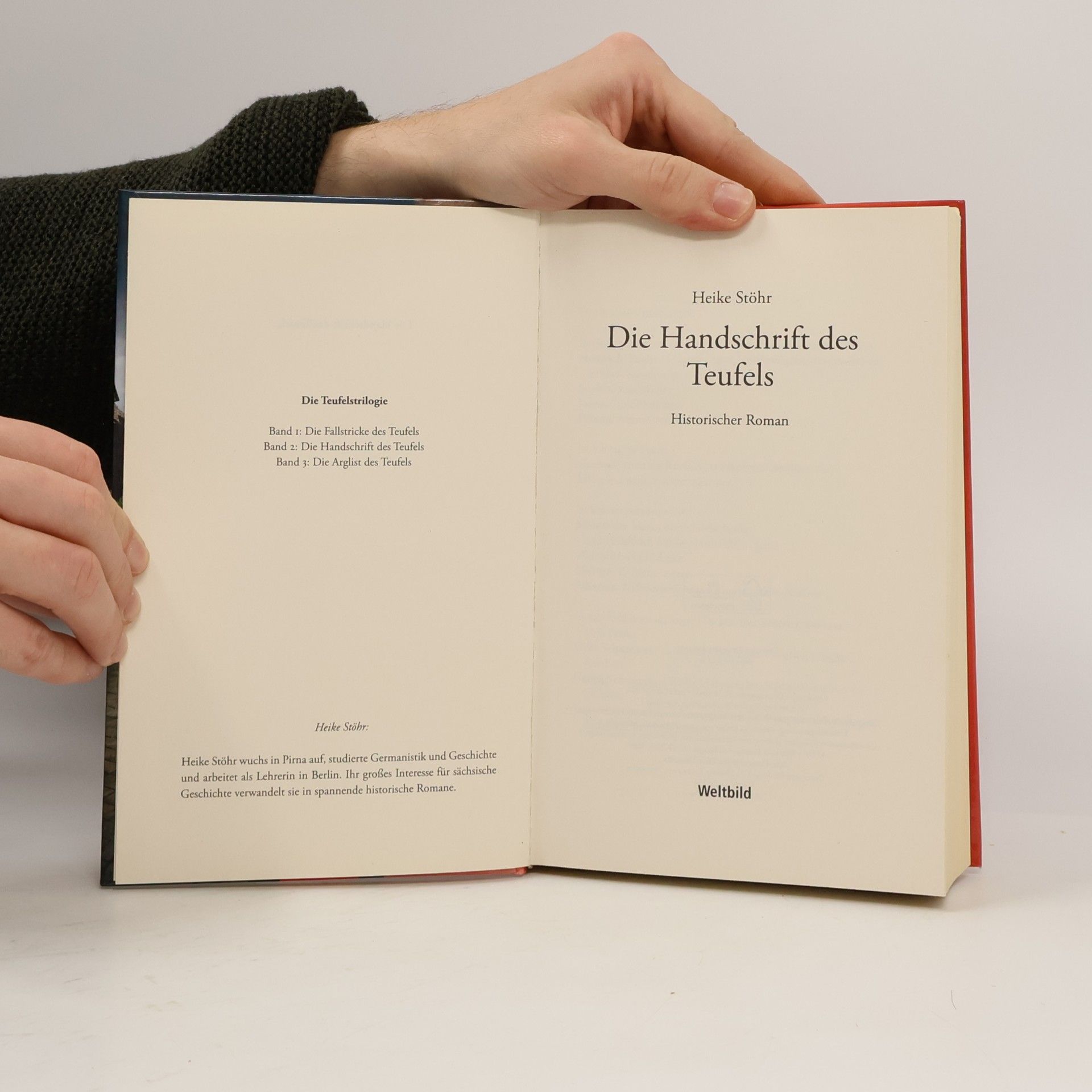Heike Stöhr  Die Handschrift des Teufels