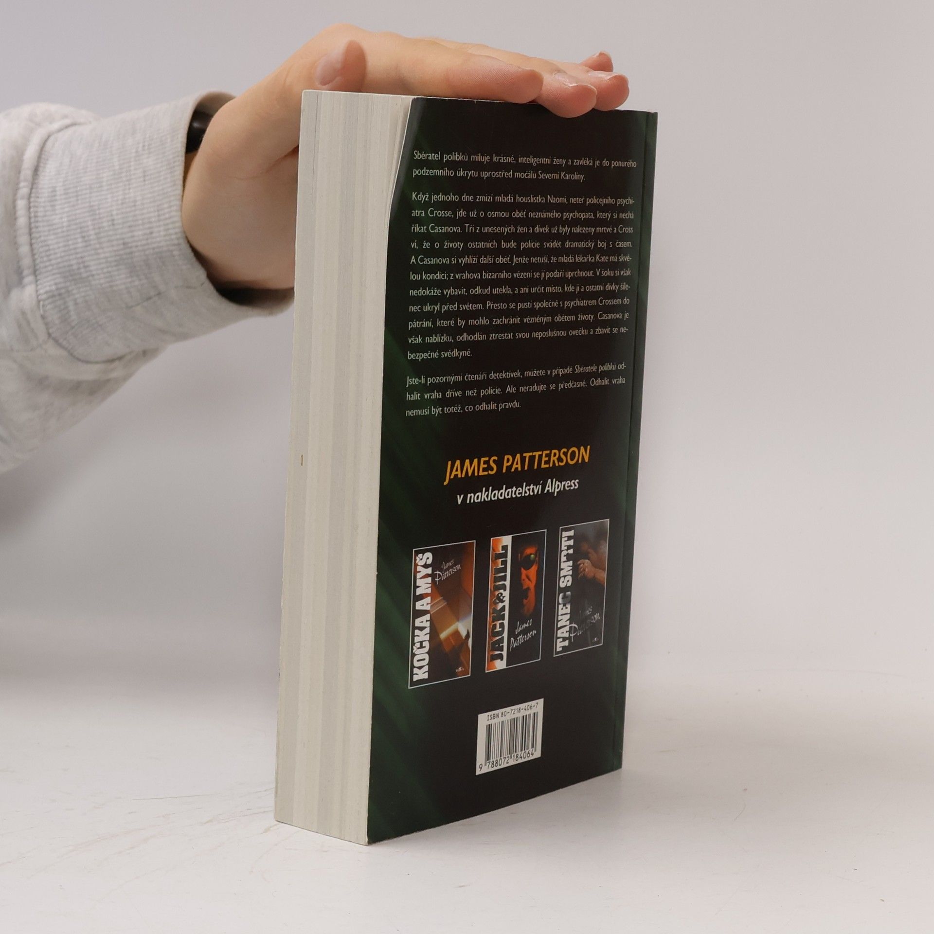 James Patterson Sběratel polibků