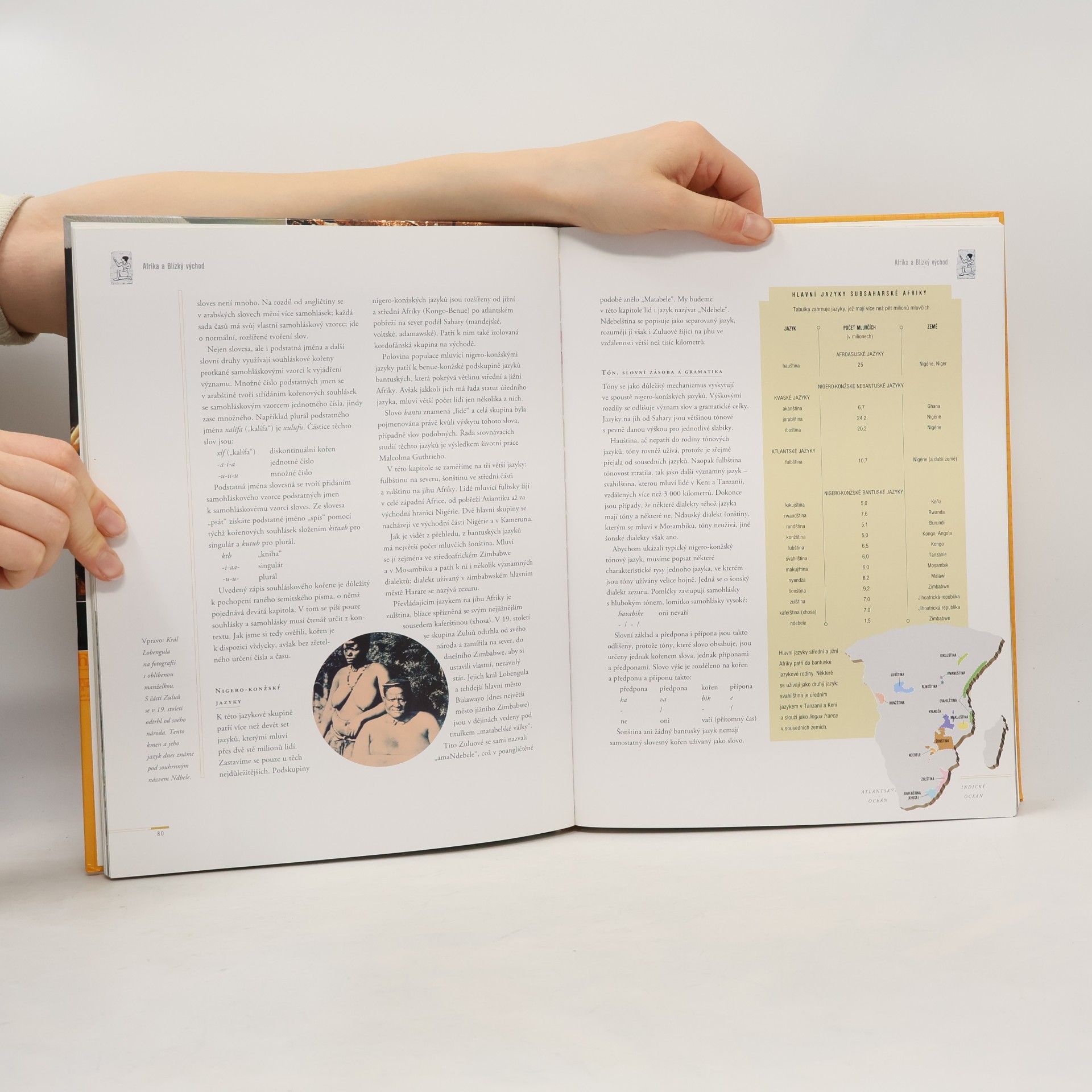 Bernard Comrie Atlas jazyků: vznik a vývoj jazyků napříč celým světem