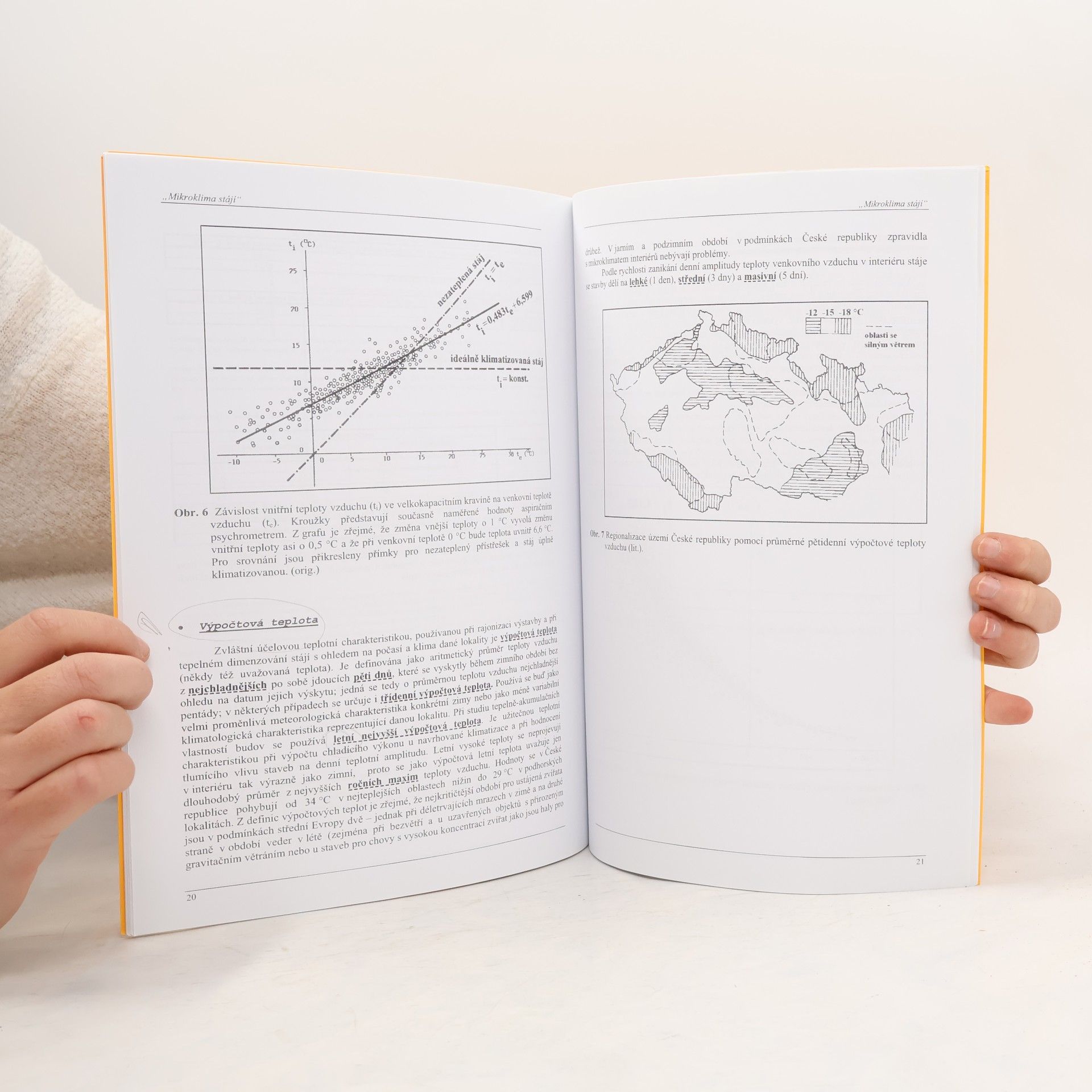 Jiří Klabzuba Aplikovaná meteorologie a klimatologie. XI. díl, Mikroklima stájí