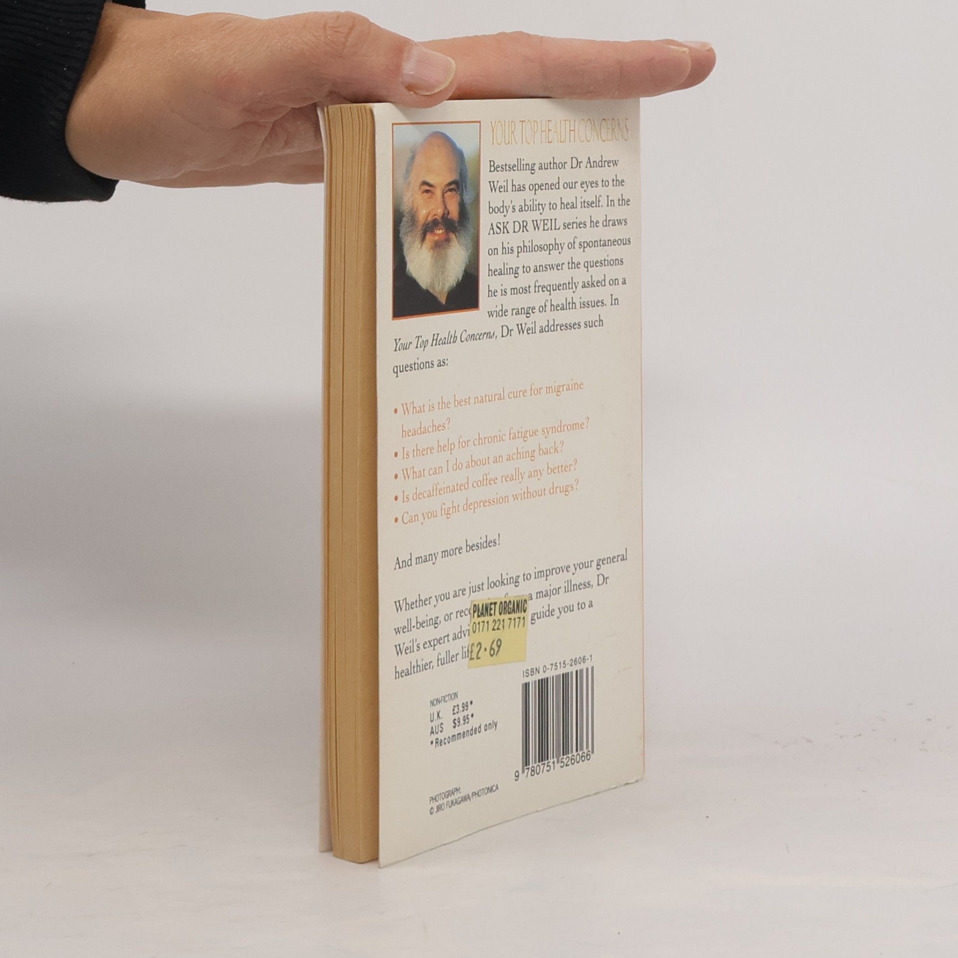 Andrew Weil Your Top Health Concerns