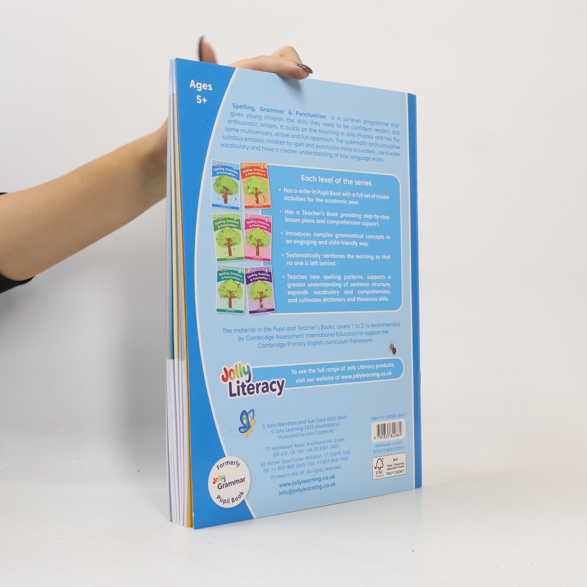 Sara Wernham Jolly Literacy - 1: Spelling, Grammar & Punctuation