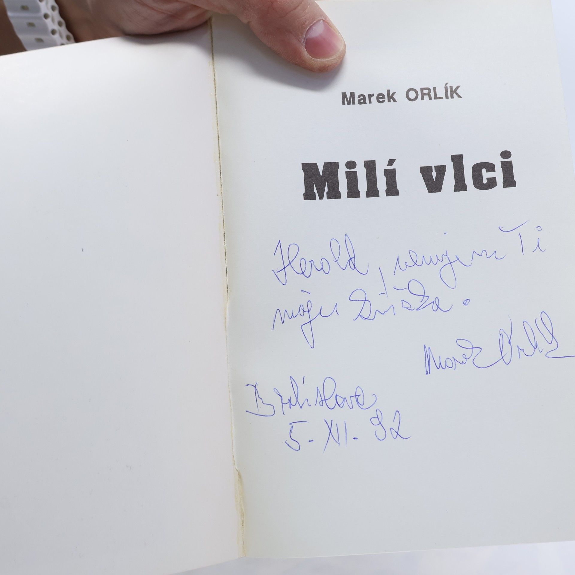 Marek Orlík Milí vlci