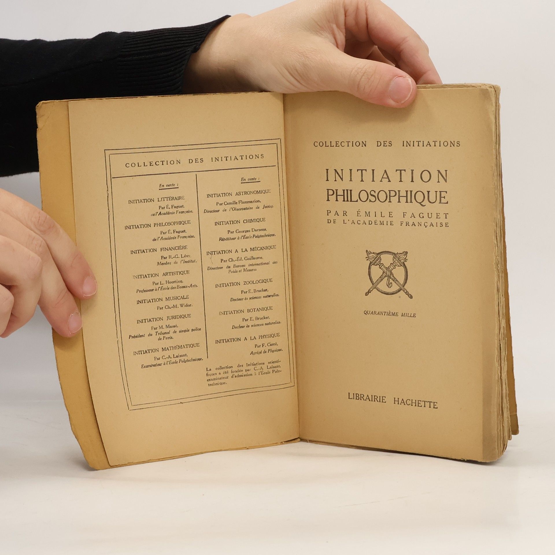 Émile Faguet Initiation Philosophique