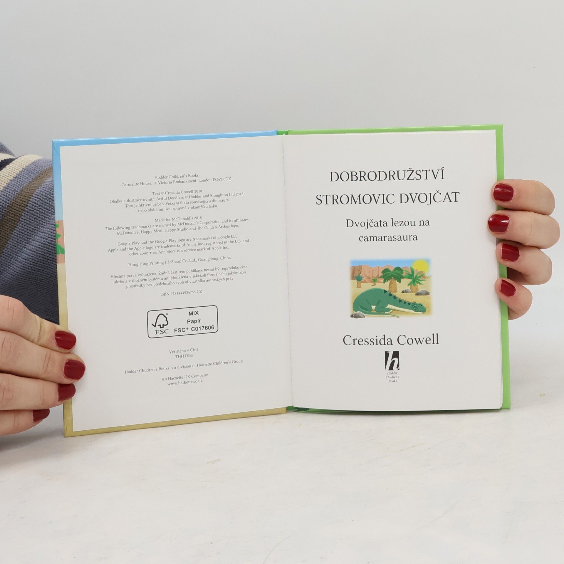Cressida Cowell Dobrodružství Stromovic dvojčat 4