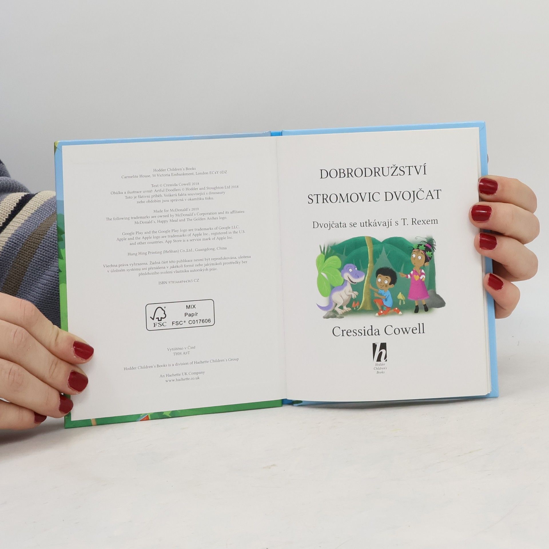 Cressida Cowell Dobrodružství Stromovic dvojčat 1