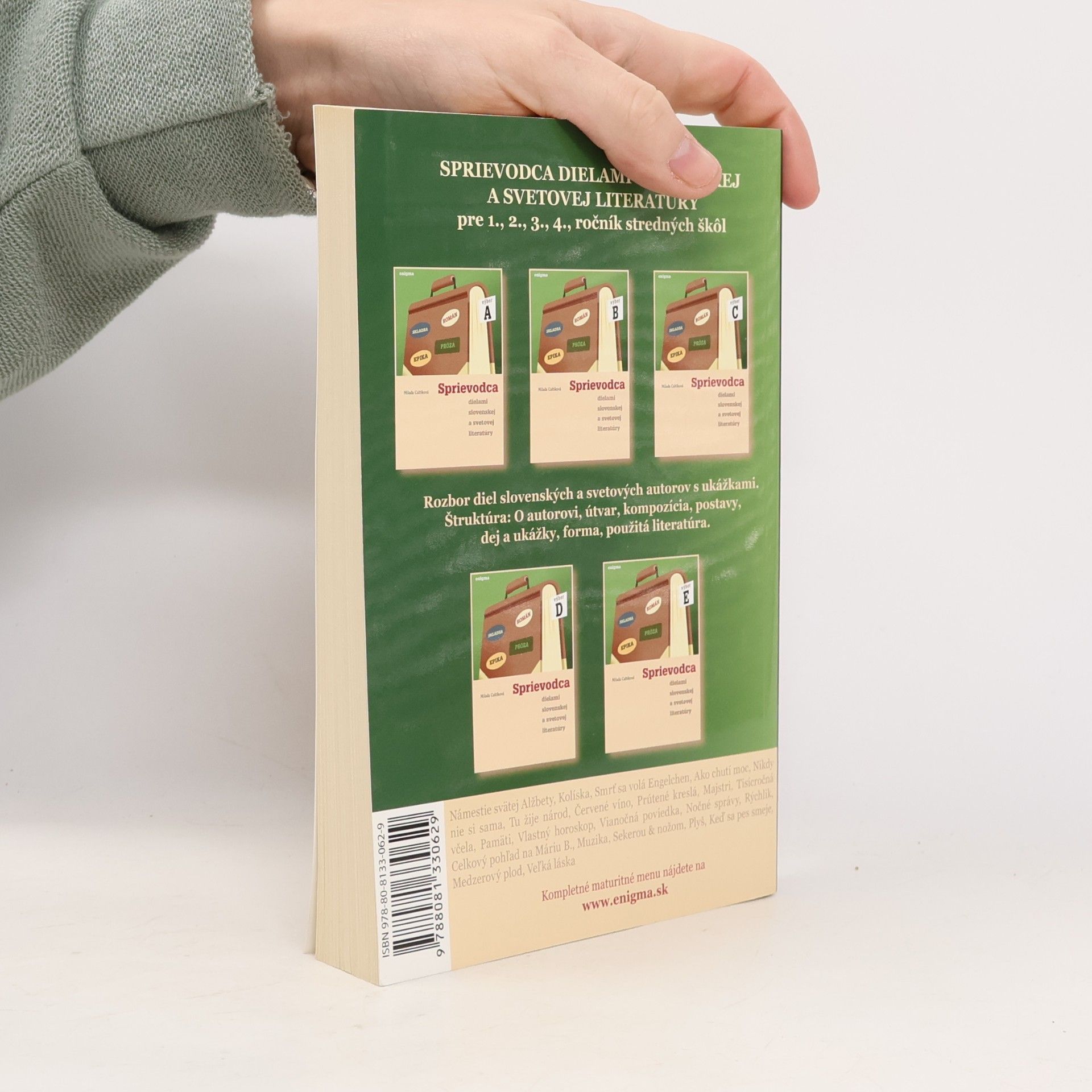 Milada Caltíková Sprievodca dielami slovenskej a svetovej literatúry E