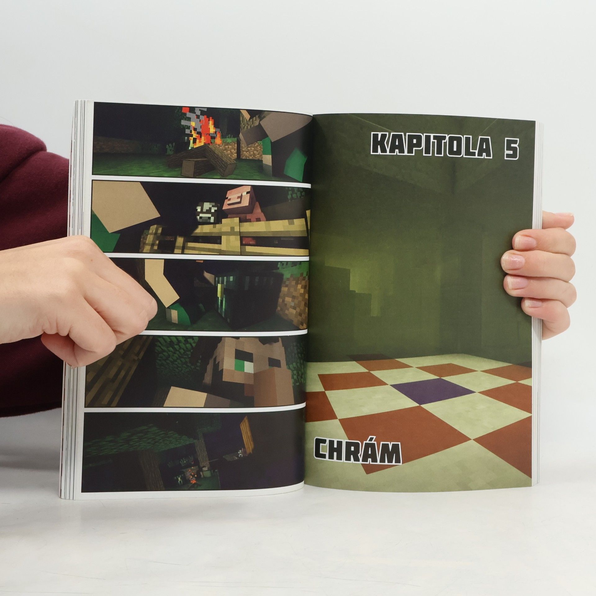 Roman Bureš Pomsta nemrtvých mnichů. Neoficiální megakomix ze světa Minecraftu 2