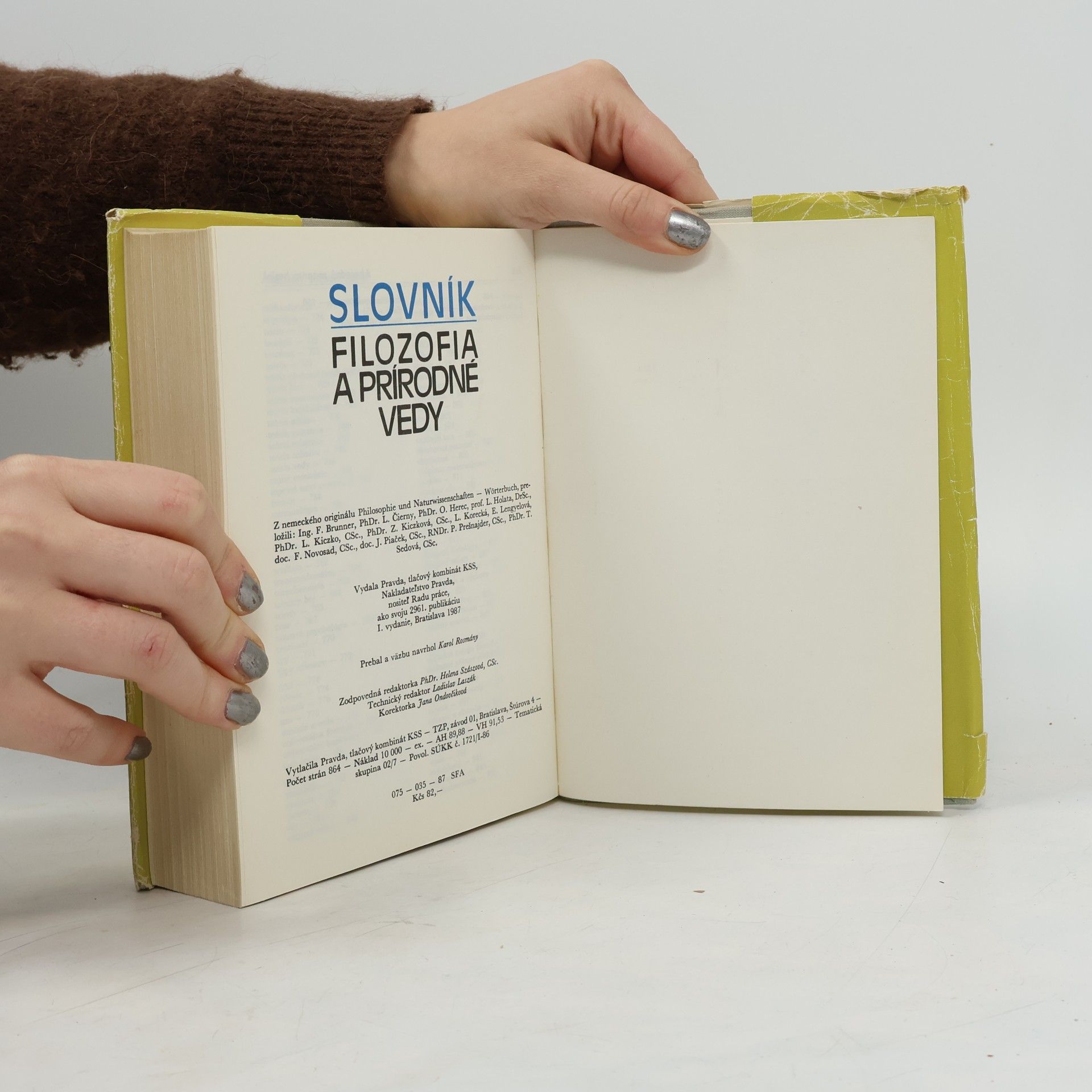 Various authors Slovník. Filozofia a prírodné vedy