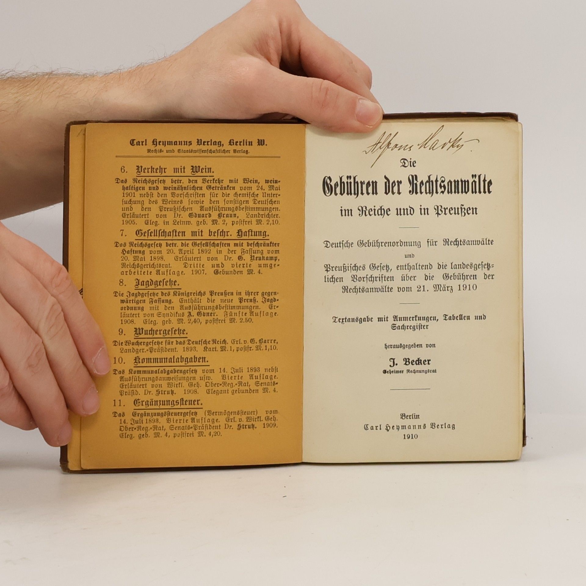 J. Bemer Die Gebühren der Rechtsanwälte
