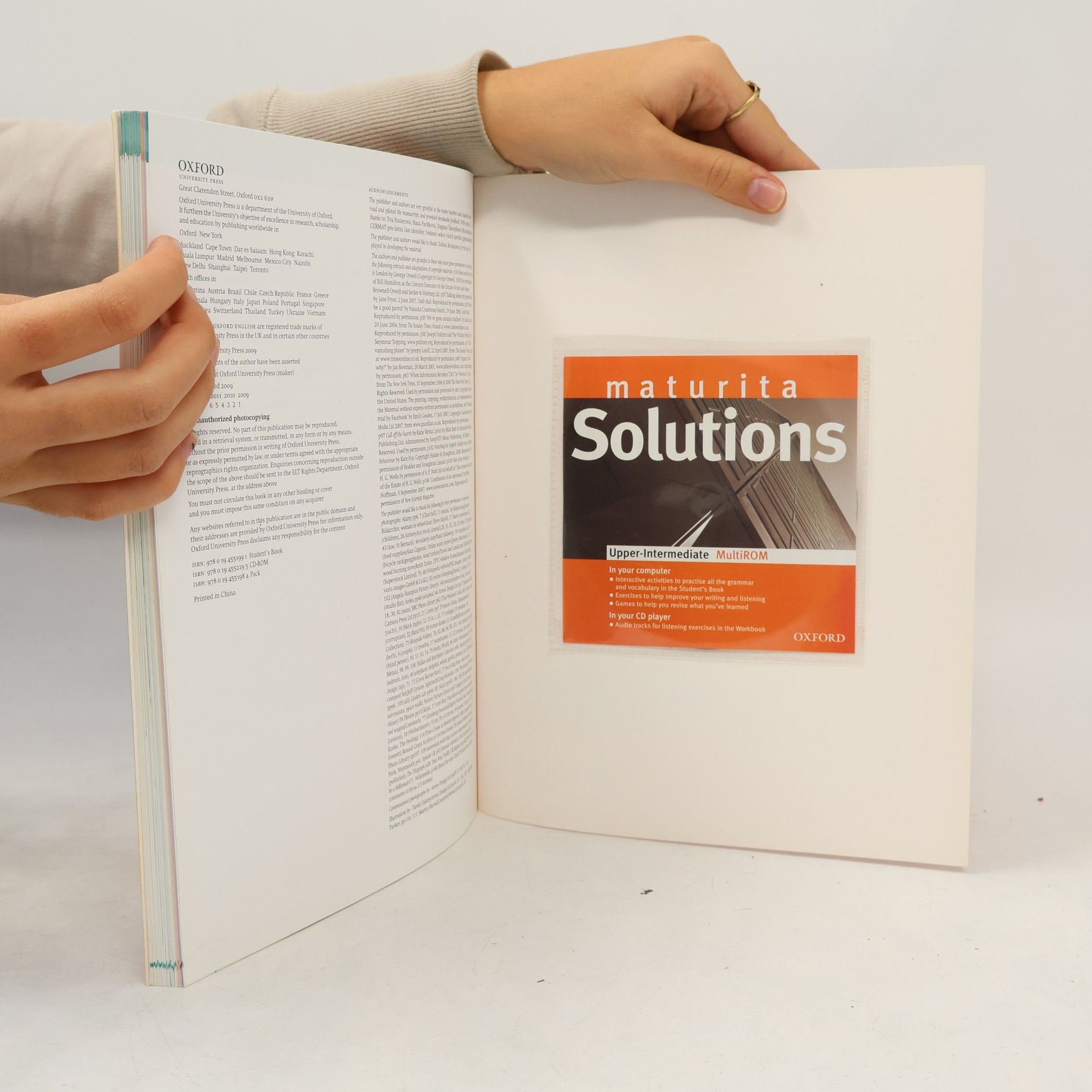 Tim Falla Maturita solutions. Upper-intermediate, Student's book