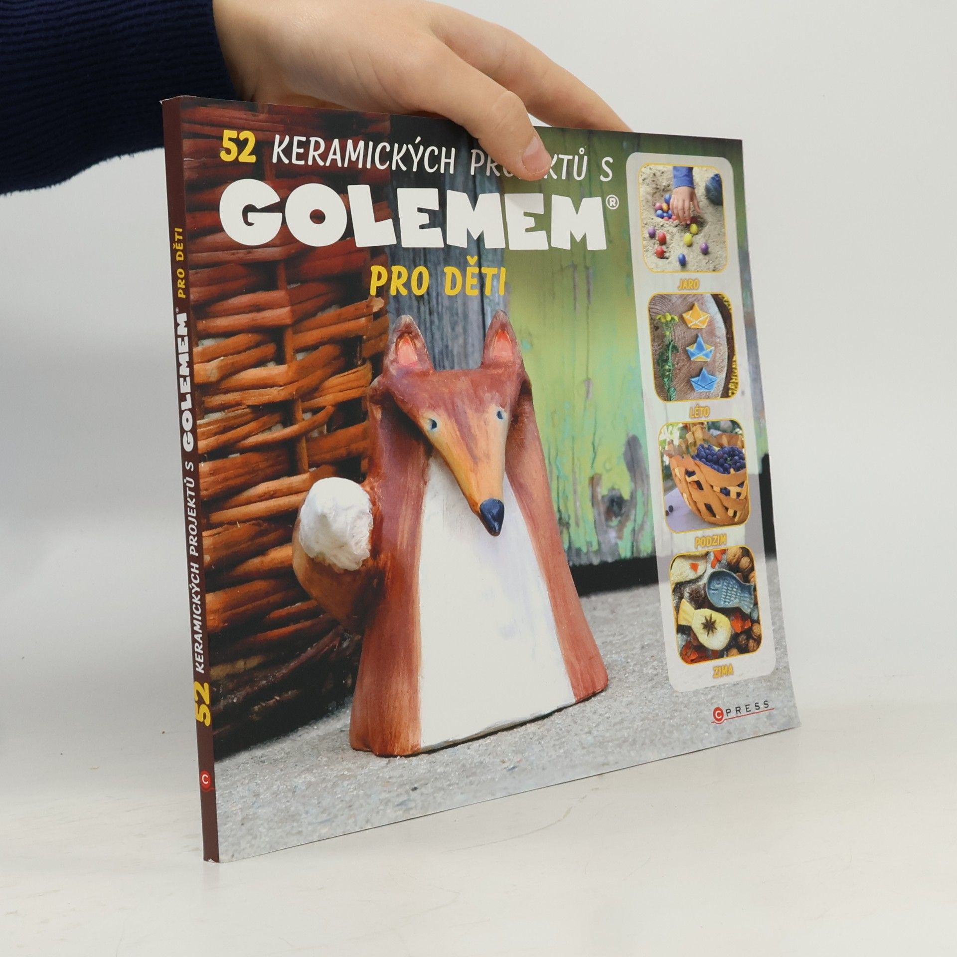 52 keramických projektů s Golemem pro děti