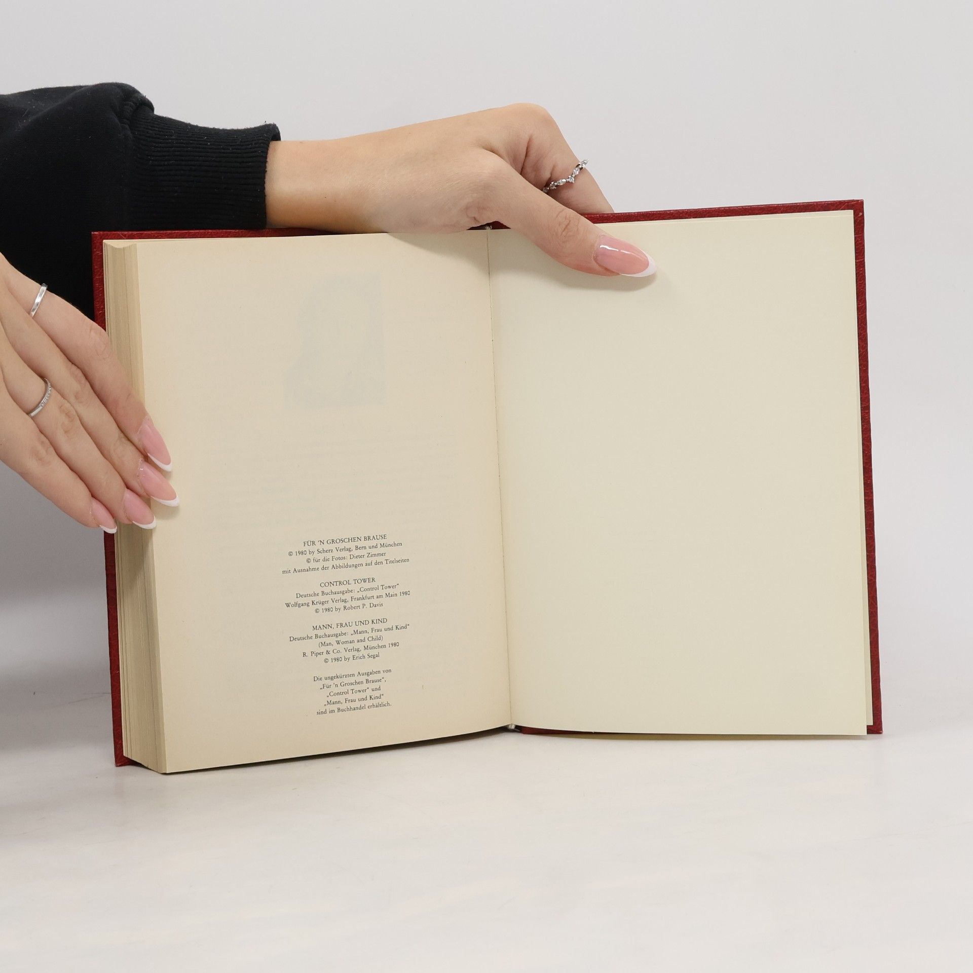 Erich Segal Reader's Digest Auswahlbücher. Bestseller-Sonderband