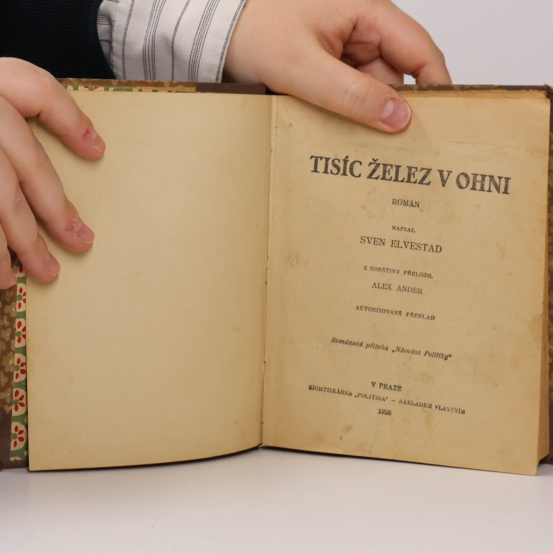 Alex Ander Tisíc želez v ohni