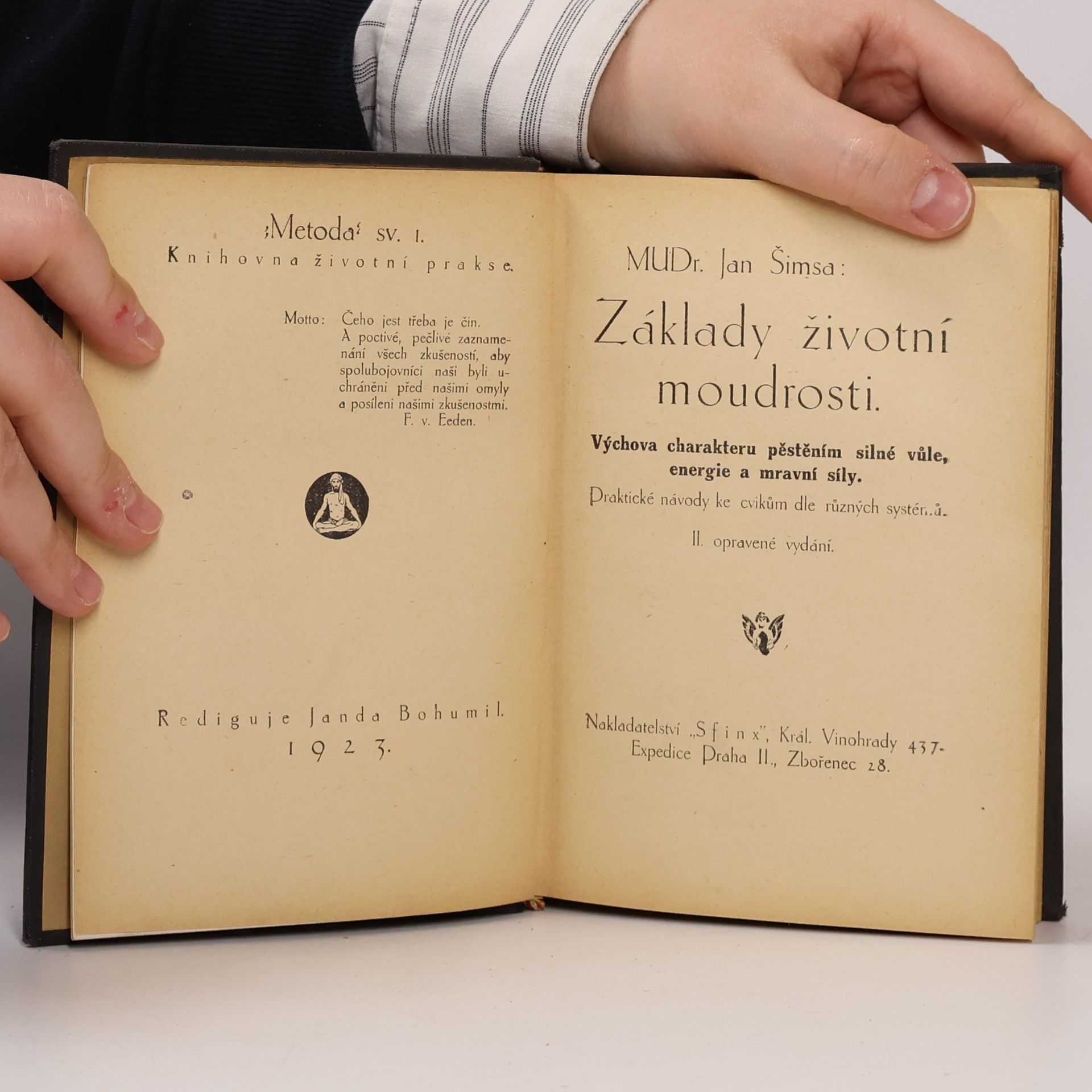 Jan Šimsa Základy životní moudrosti