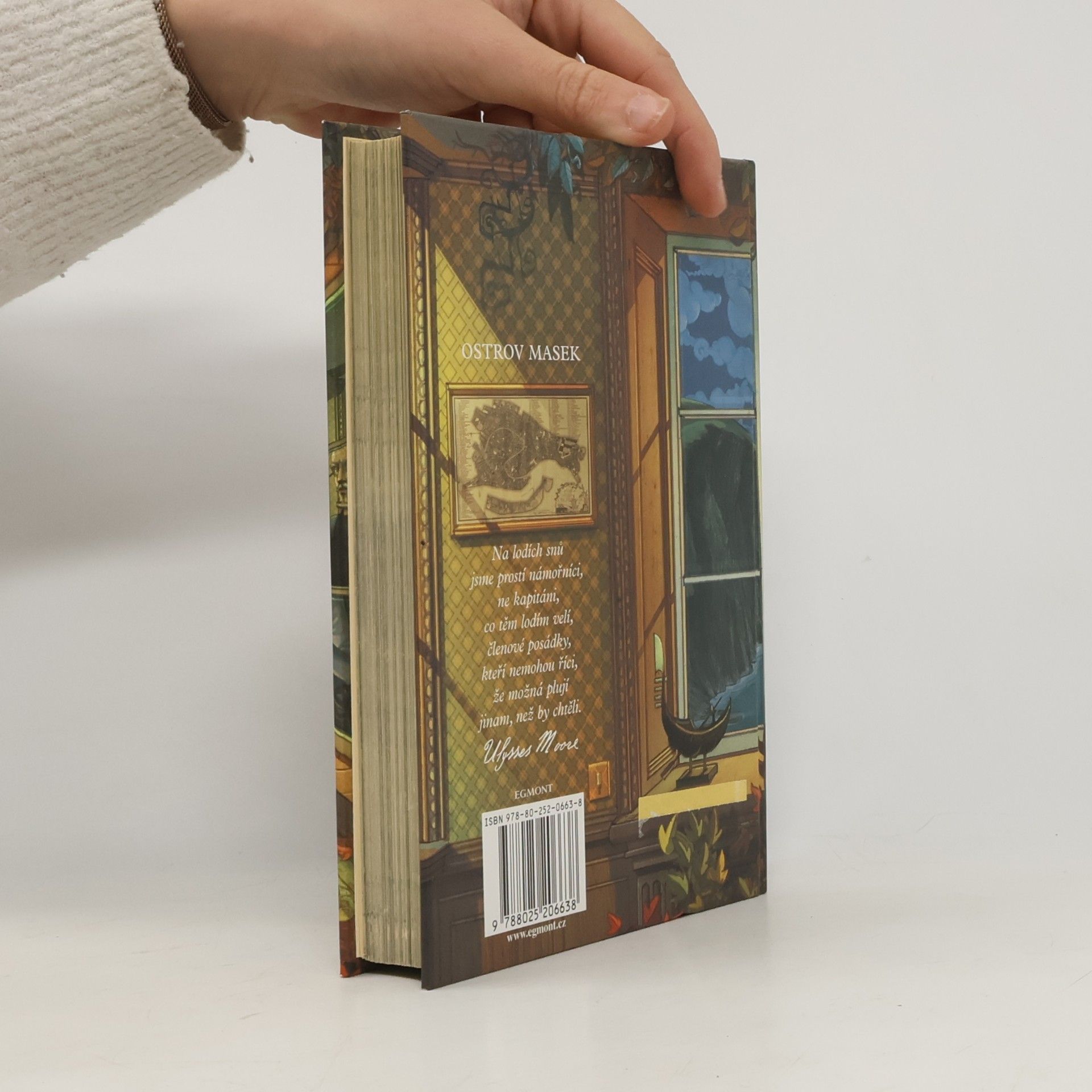 Pierdomenico Baccalario Ulysses Moore. Ostrov masek. 4. díl