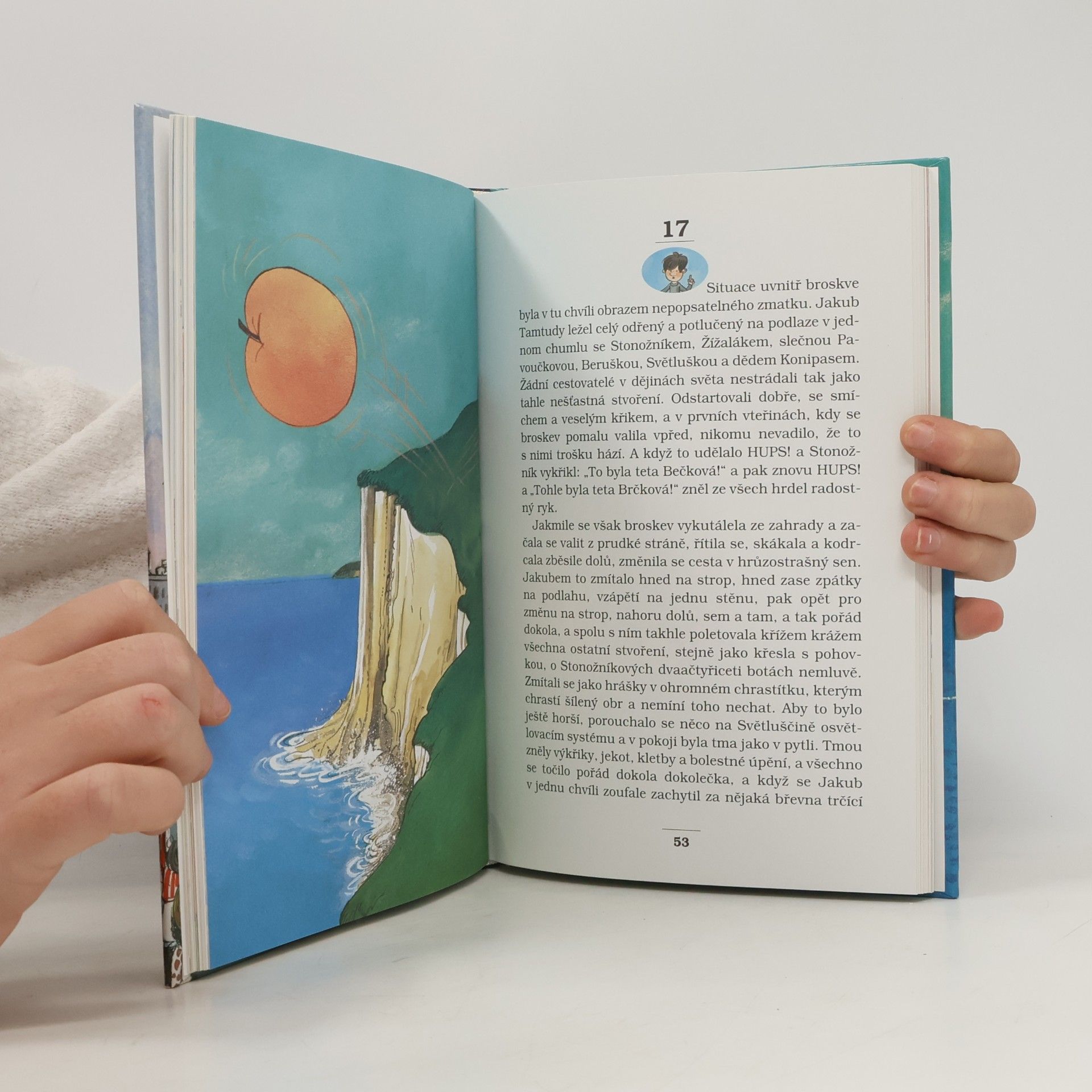 Roald Dahl Jakub a obří broskev