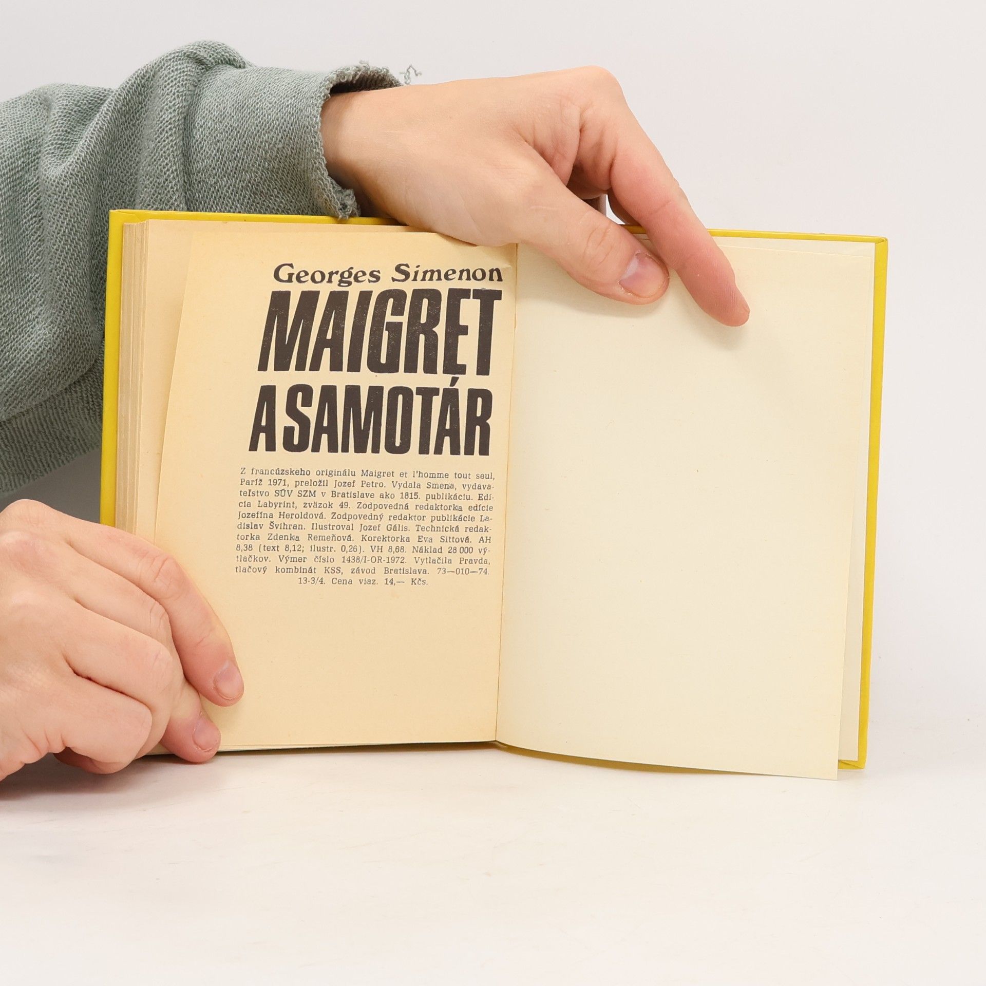 Georges Simenon Maigret a samotár