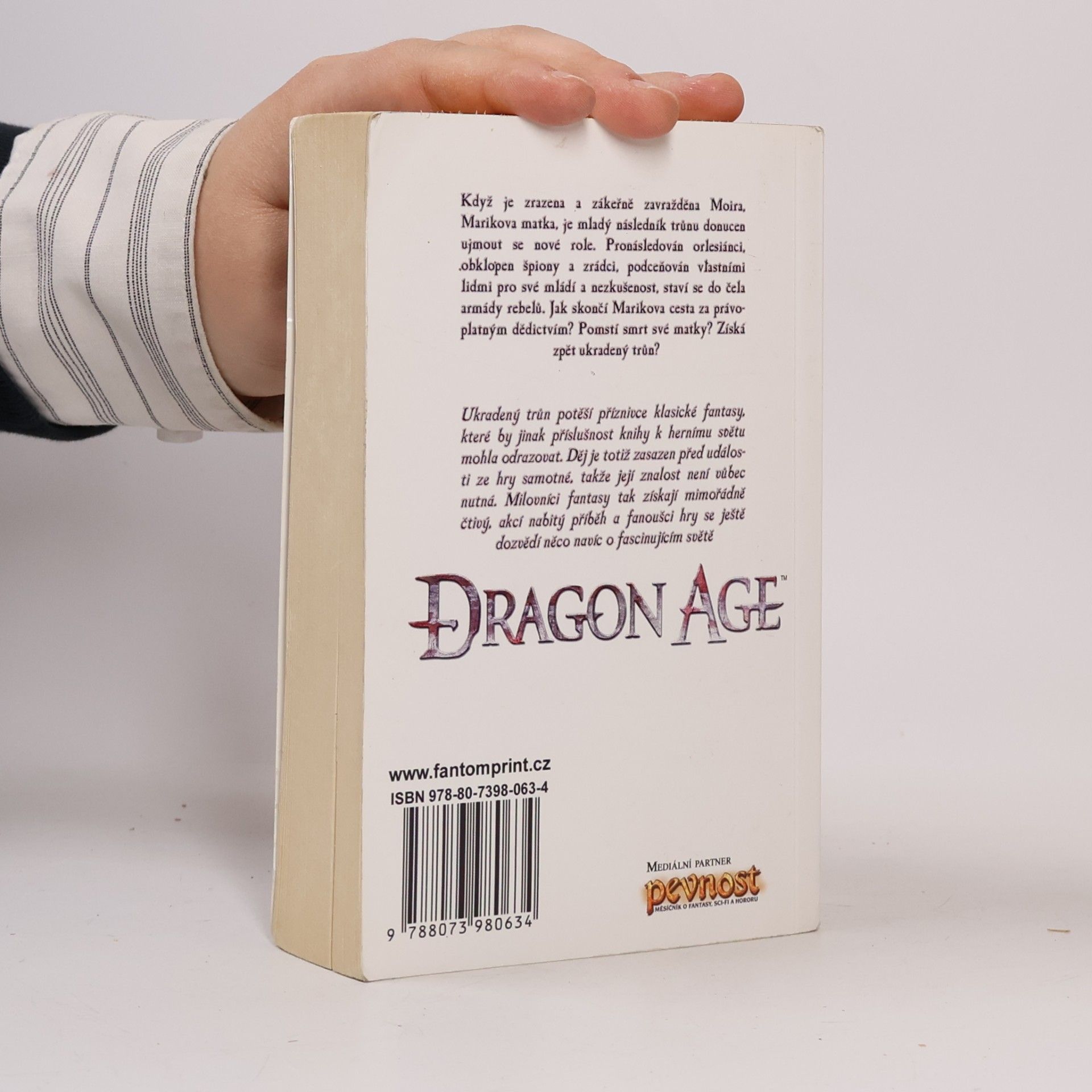David Gaider Dragon age. Ukradený trůn